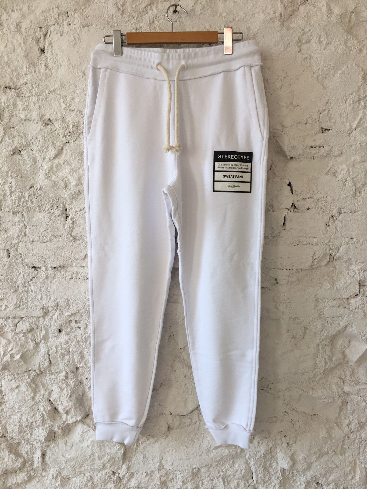 Maison Margiela Stereotype sweatpants / SS 2019 / size 48 | Grailed