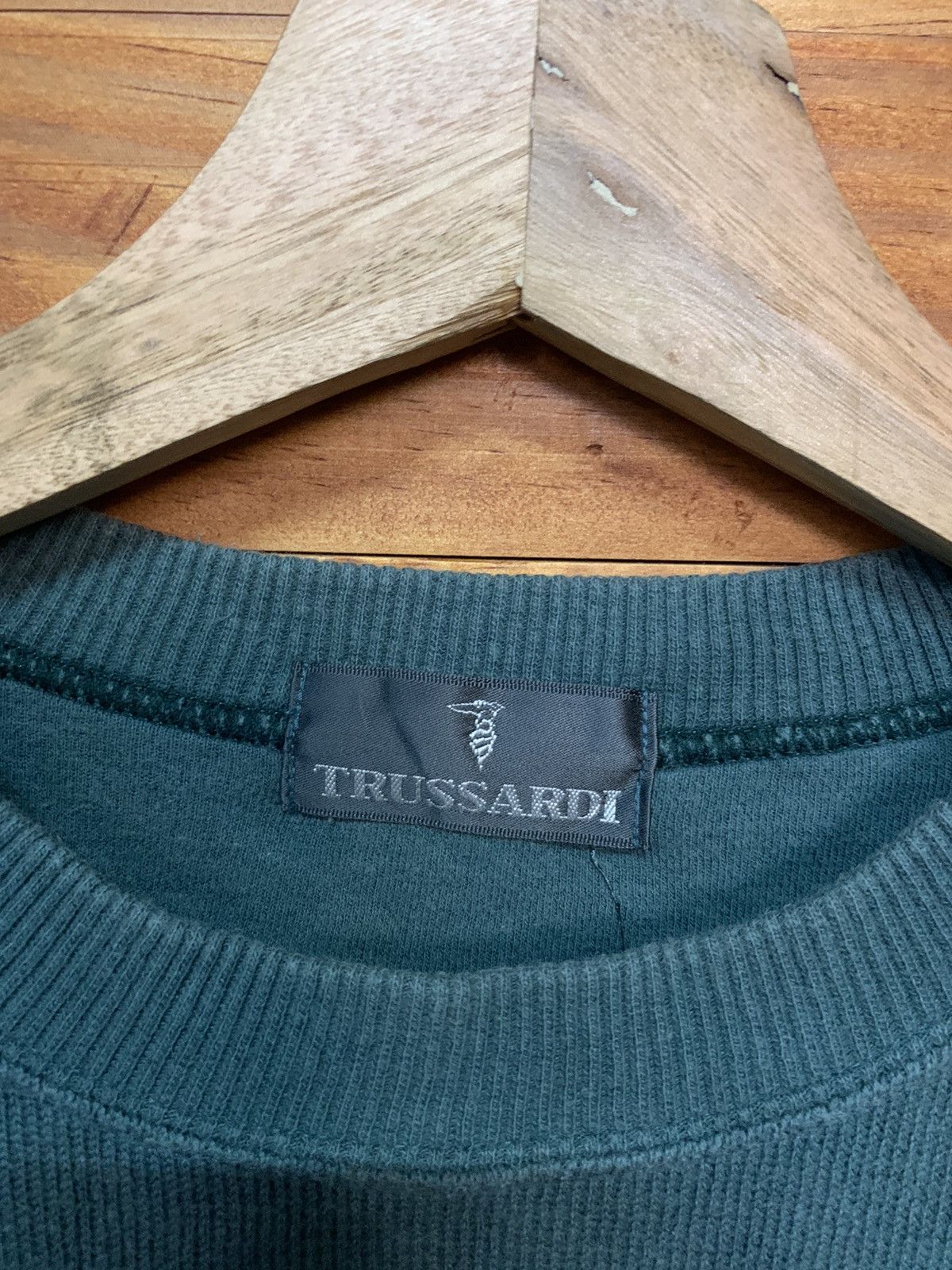 Trussardi Vintage Trussardi Spell Out Sweatshirts Size US M / EU 48-50 / 2 - 5 Thumbnail
