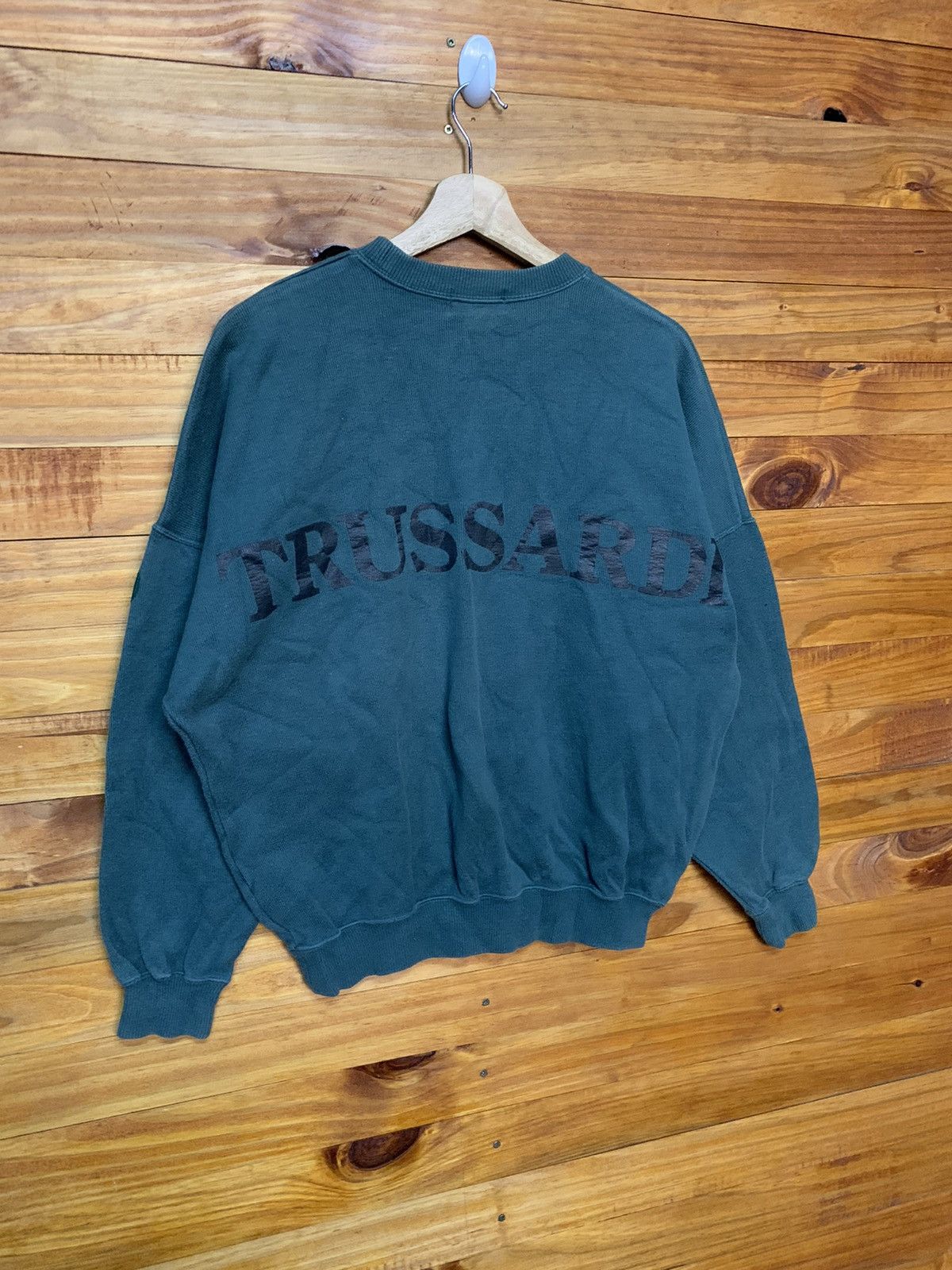 Trussardi Vintage Trussardi Spell Out Sweatshirts Size US M / EU 48-50 / 2 - 3 Thumbnail