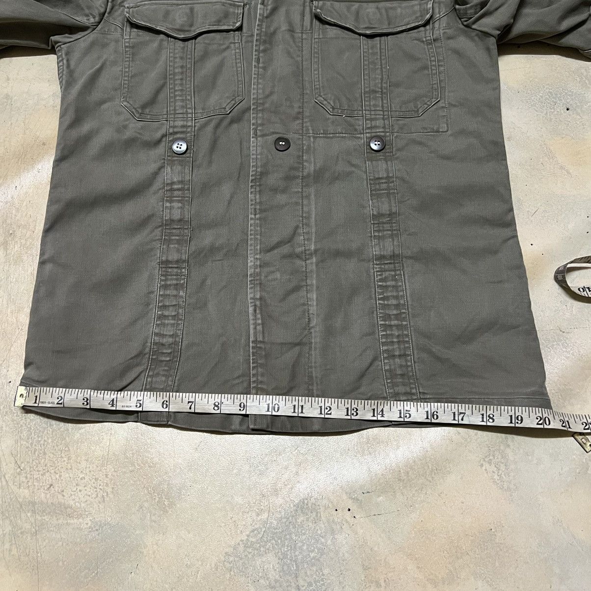 Other Vintage Military Army Issue Button Up Shirt Size US M / EU 48-50 / 2 - 4 Thumbnail