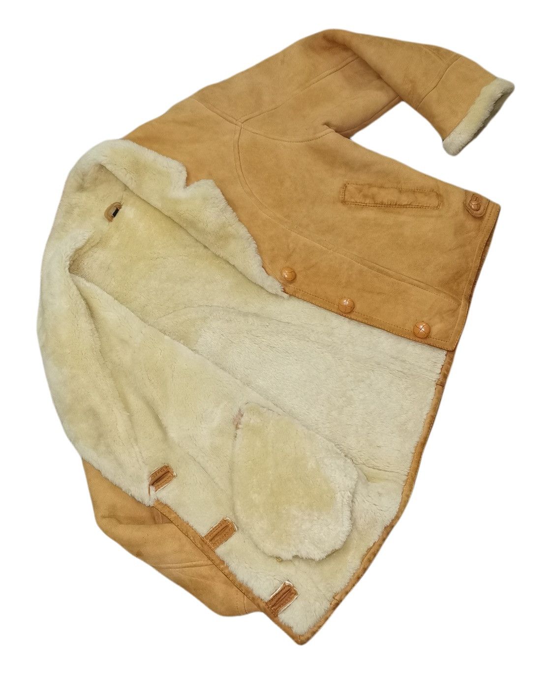 Japanese Brand Mia Carma Nichiwa Sheepskin Shearling Jacket Size US S / EU 44-46 / 1 - 10 Thumbnail