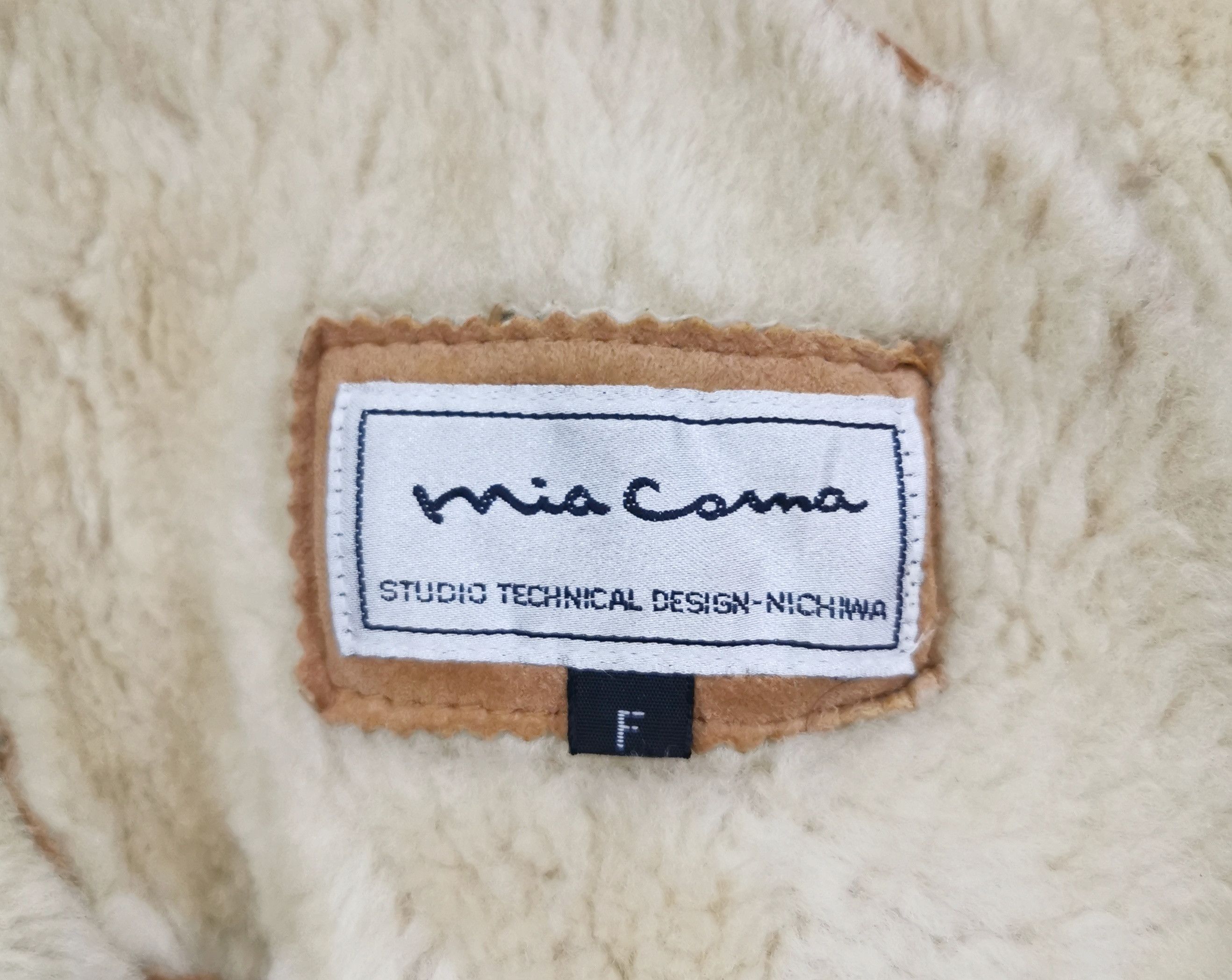 Japanese Brand Mia Carma Nichiwa Sheepskin Shearling Jacket Size US S / EU 44-46 / 1 - 16 Thumbnail