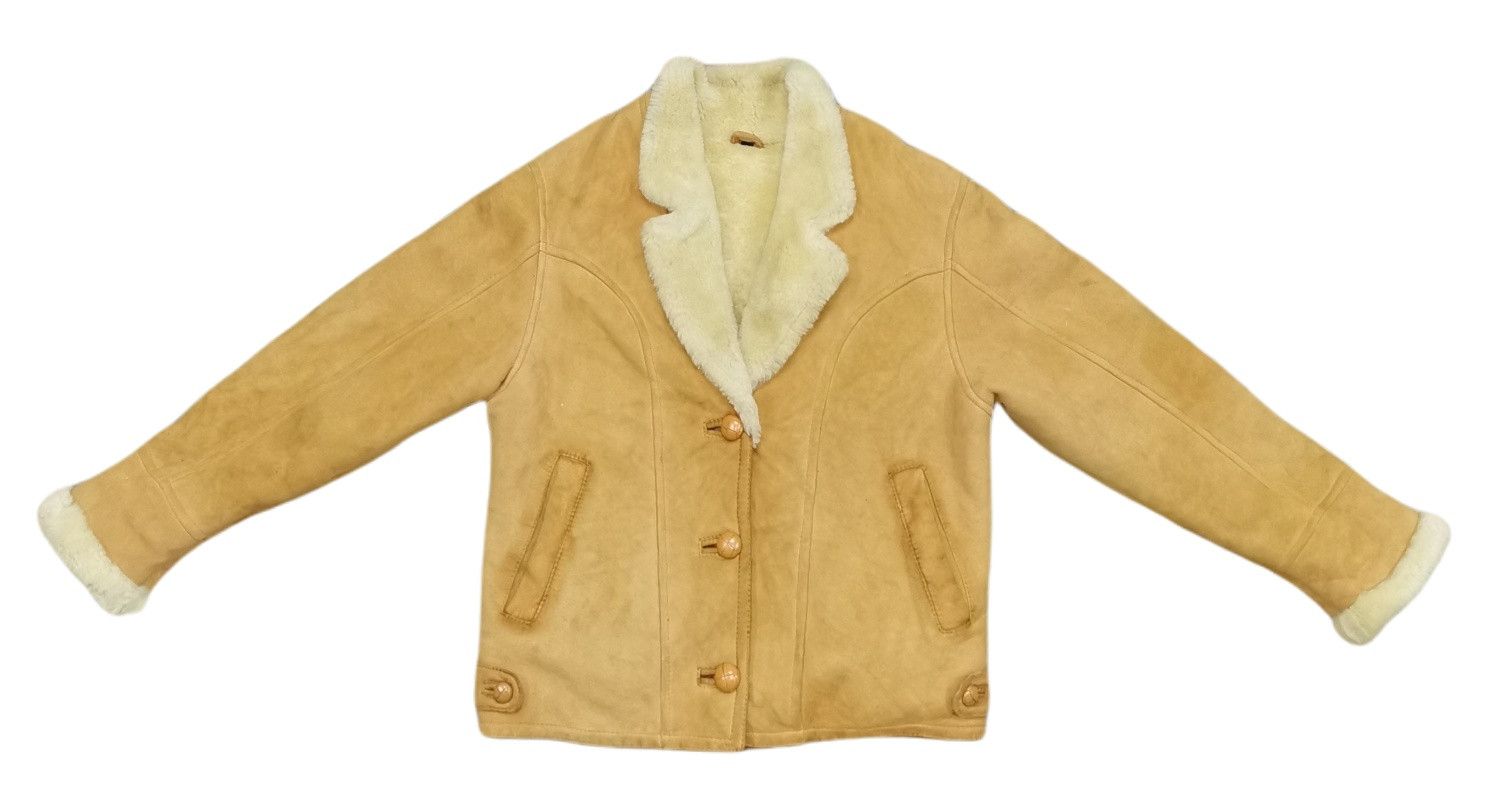 Japanese Brand Mia Carma Nichiwa Sheepskin Shearling Jacket Size US S / EU 44-46 / 1 - 3 Thumbnail