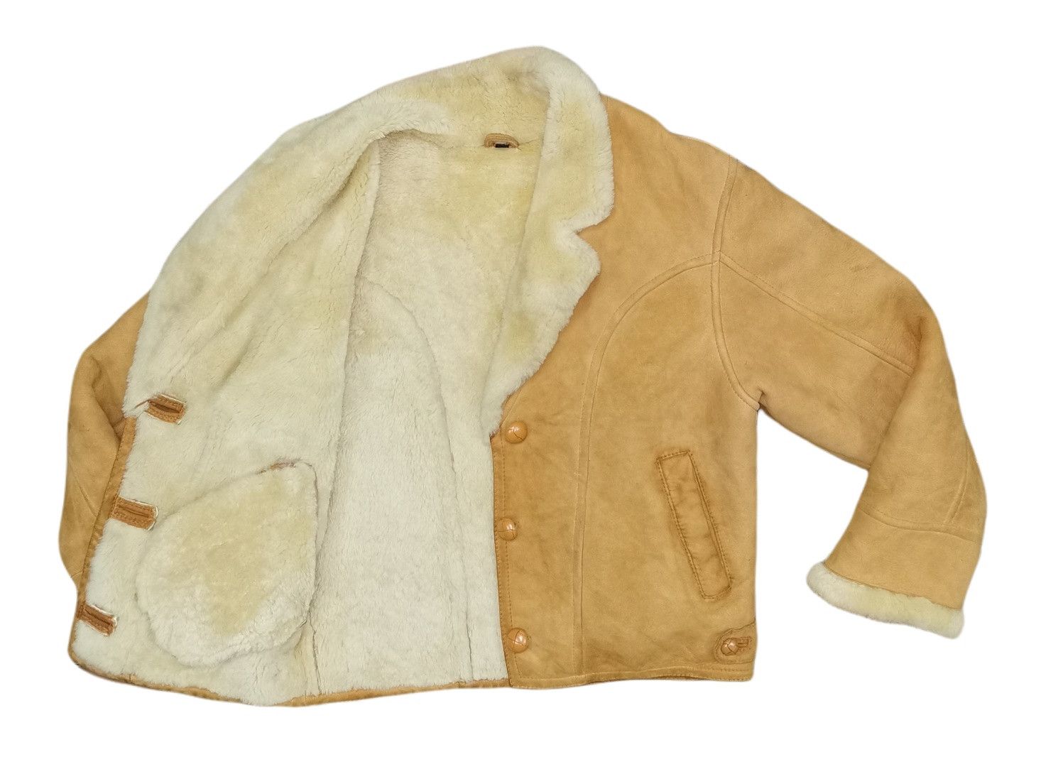 Japanese Brand Mia Carma Nichiwa Sheepskin Shearling Jacket Size US S / EU 44-46 / 1 - 9 Thumbnail
