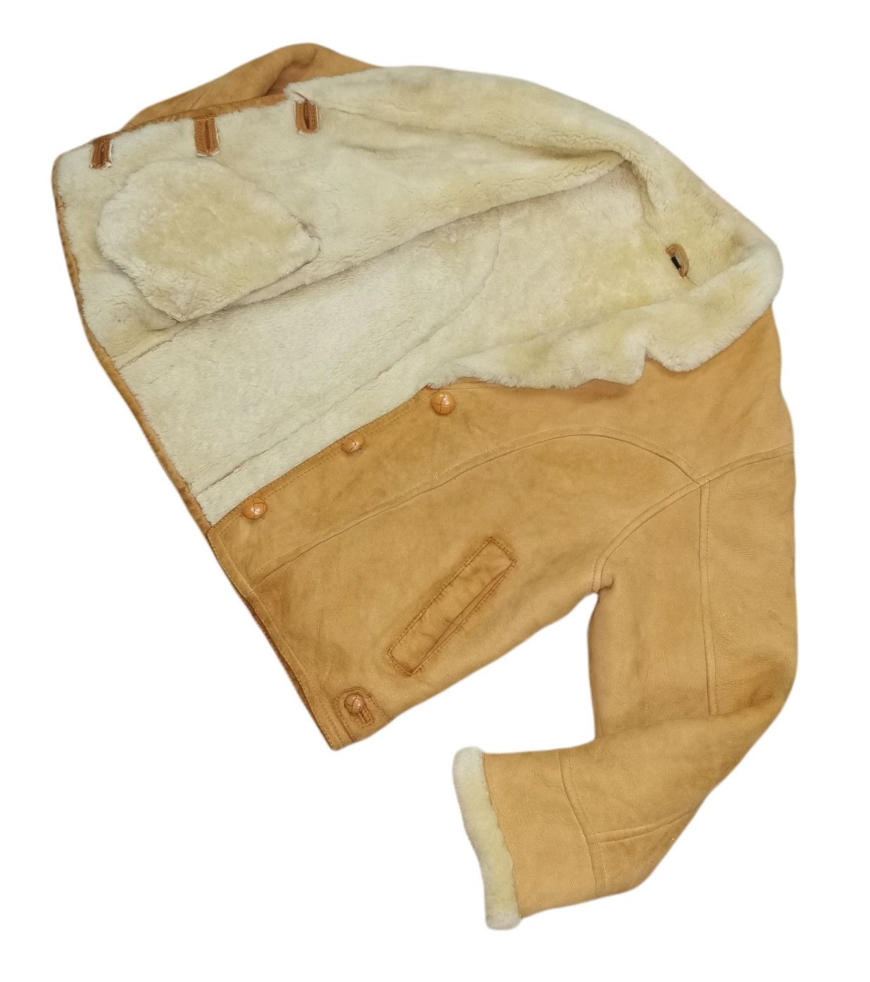 Japanese Brand Mia Carma Nichiwa Sheepskin Shearling Jacket Size US S / EU 44-46 / 1 - 11 Thumbnail