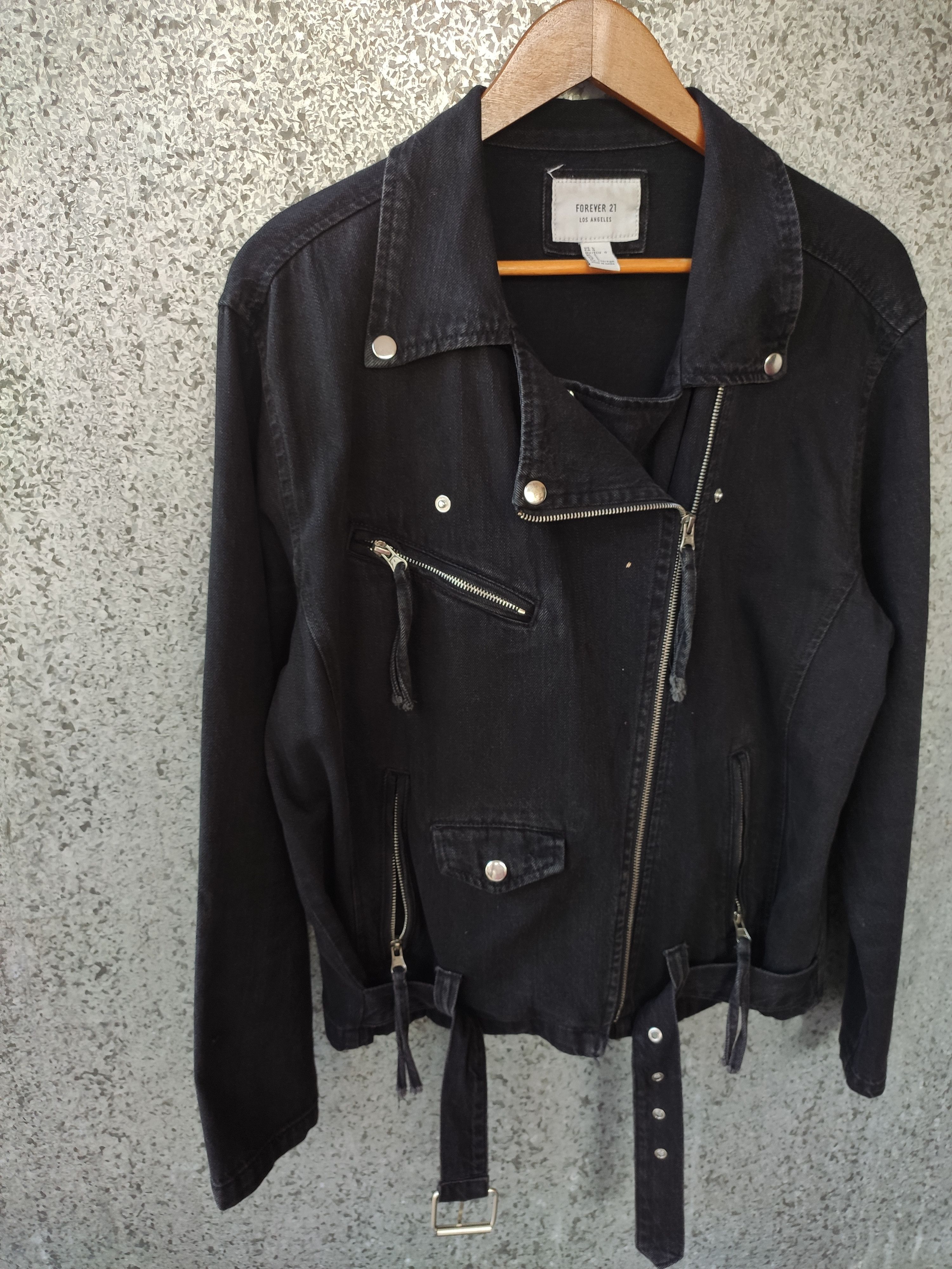 Beauty Beast Denim Jacket Punk lgb if six was nine Size US M / EU 48-50 / 2 - 2 Thumbnail