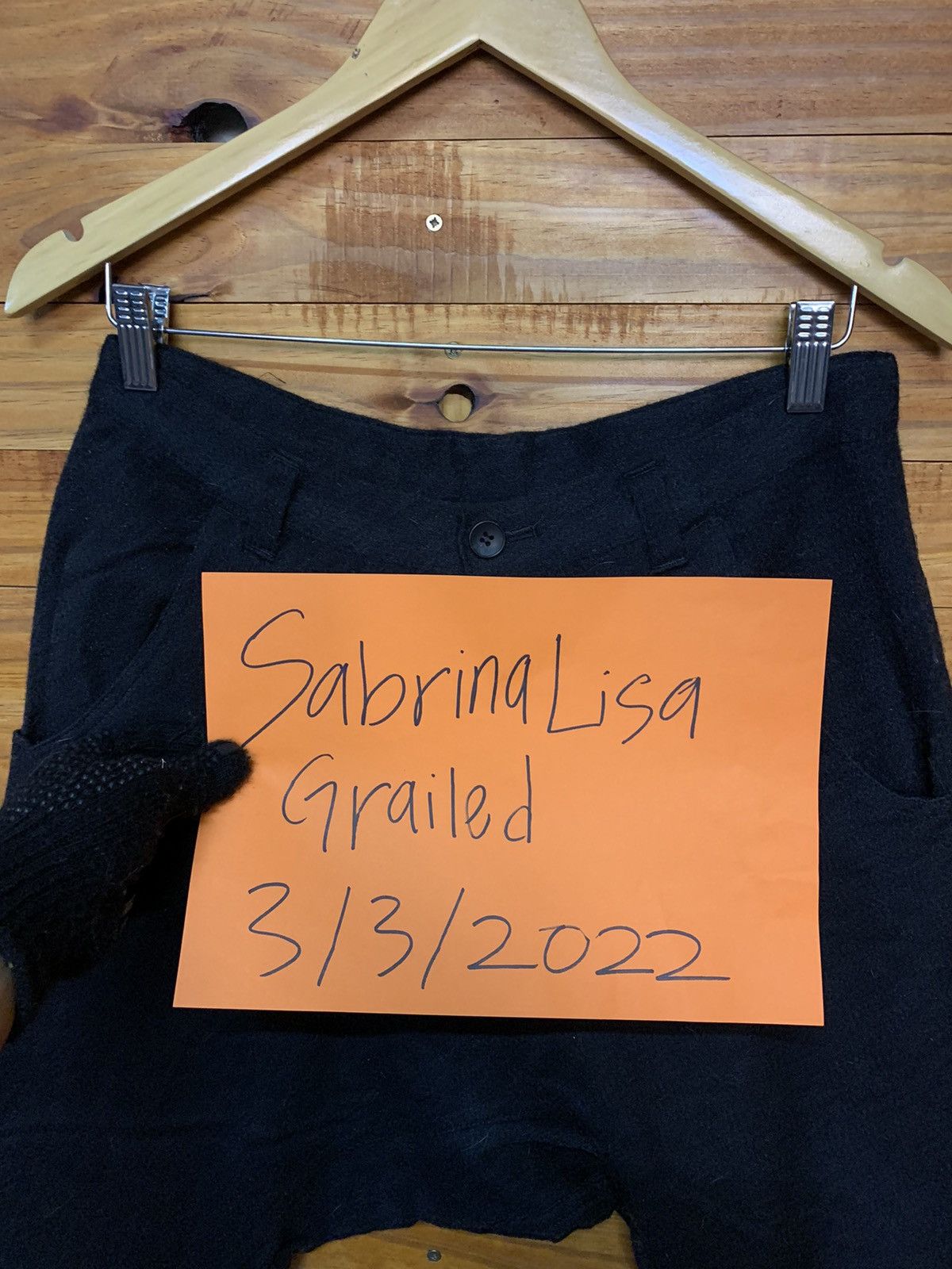 Japanese Brand Grand Global Design Dryed Drop Wool Trousers Made In Japan Size US 30 / EU 46 - 9 Thumbnail
