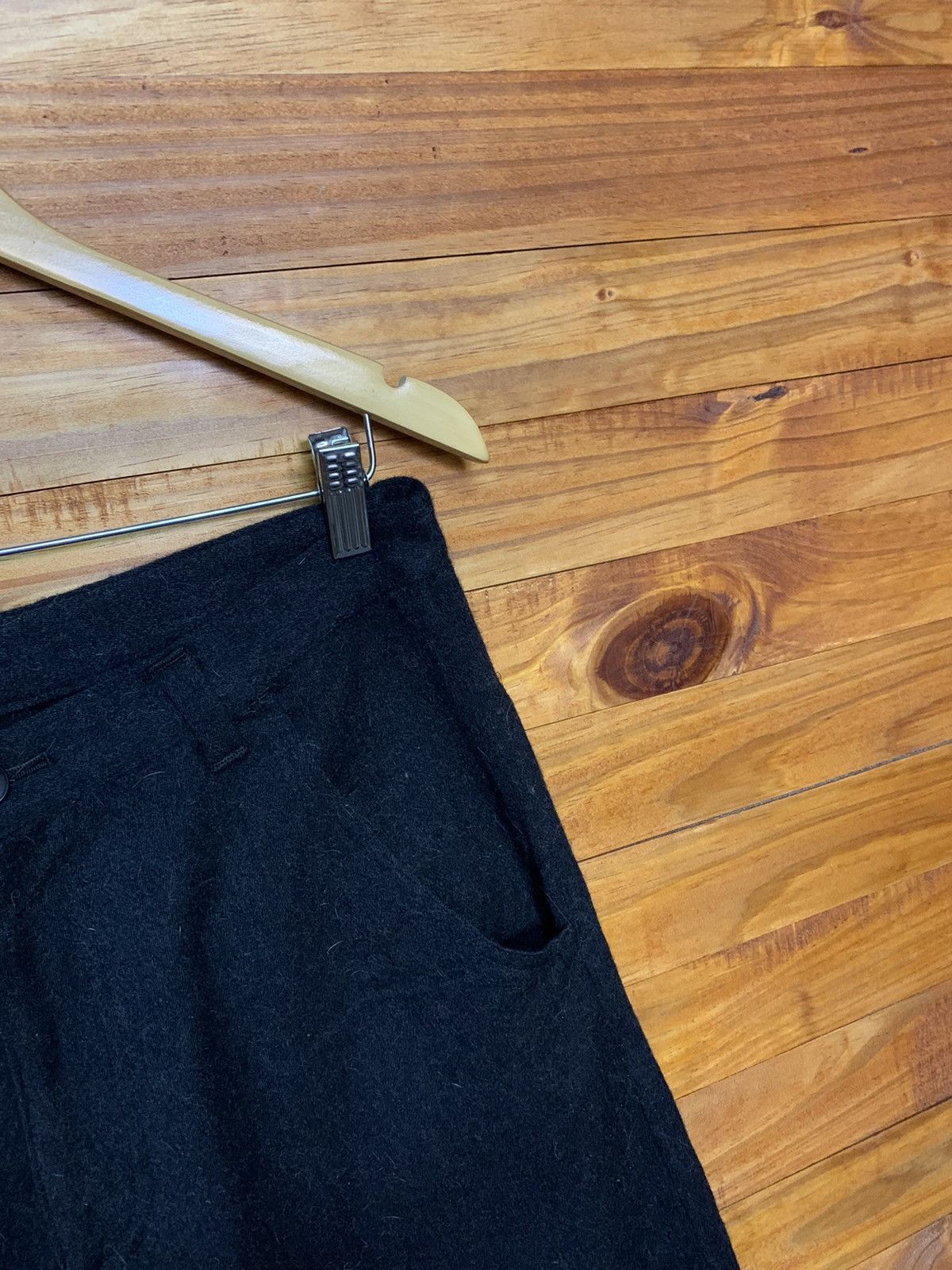 Japanese Brand Grand Global Design Dryed Drop Wool Trousers Made In Japan Size US 30 / EU 46 - 5 Thumbnail