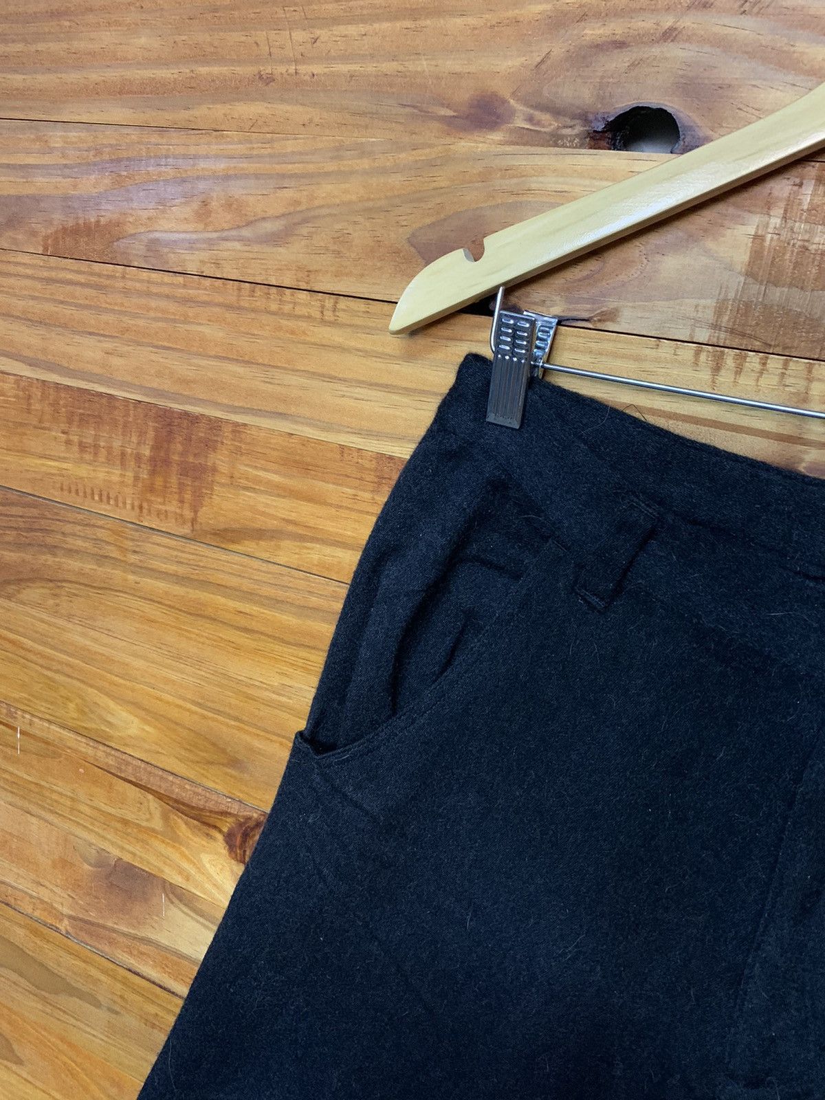 Japanese Brand Grand Global Design Dryed Drop Wool Trousers Made In Japan Size US 30 / EU 46 - 4 Thumbnail