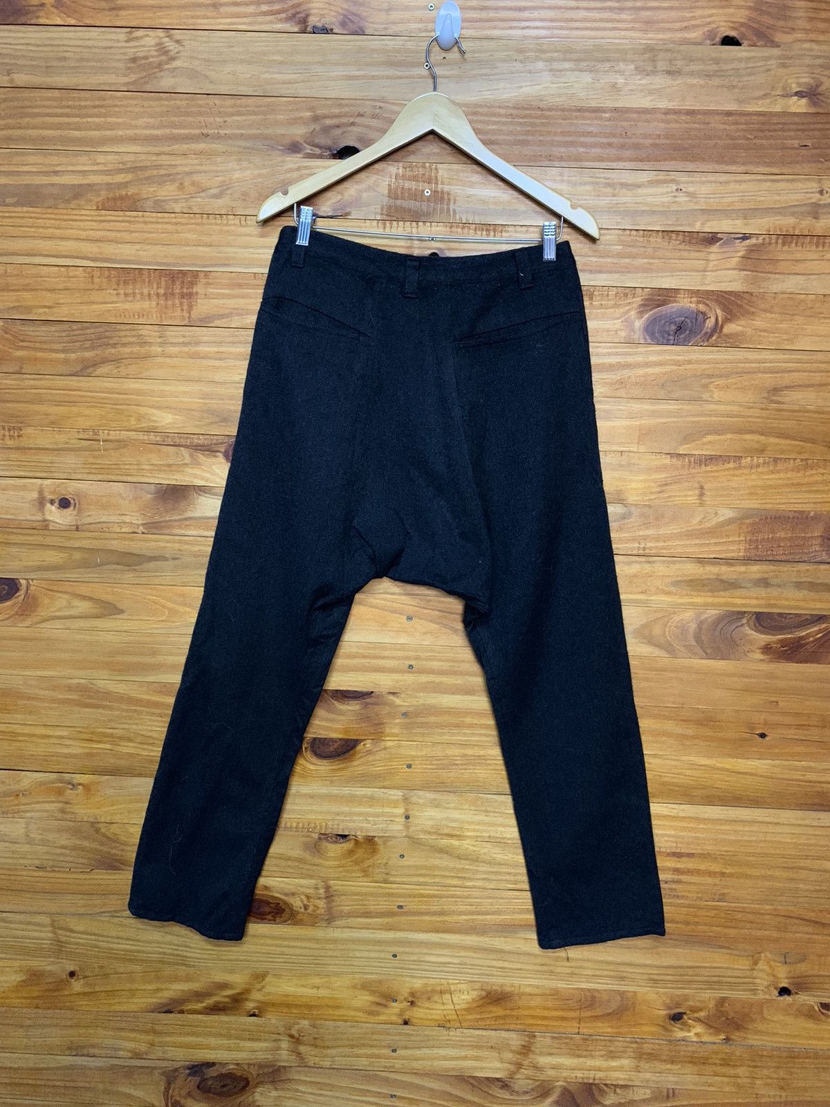 Japanese Brand Grand Global Design Dryed Drop Wool Trousers Made In Japan Size US 30 / EU 46 - 6 Thumbnail