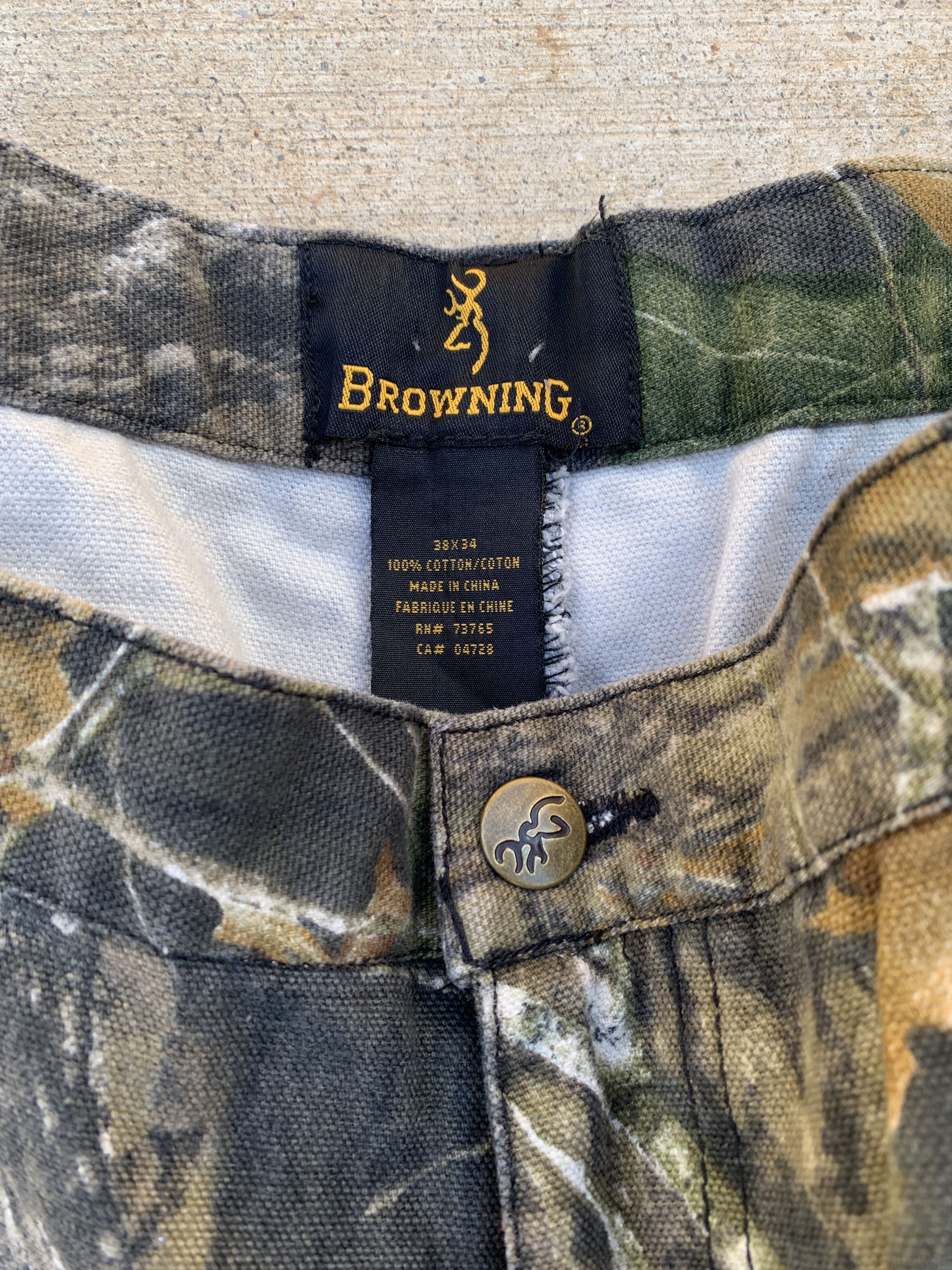 Mossy Oaks Vintage Camouflage Realtree Denim Size US 34 / EU 50 - 3 Thumbnail
