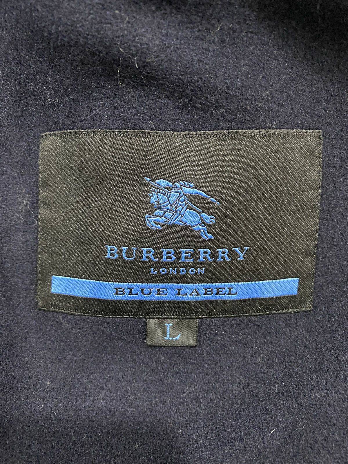 Burberry Burberry London Blue Label Double Breasted Jacket Coat Size US L / EU 52-54 / 3 - 10 Thumbnail