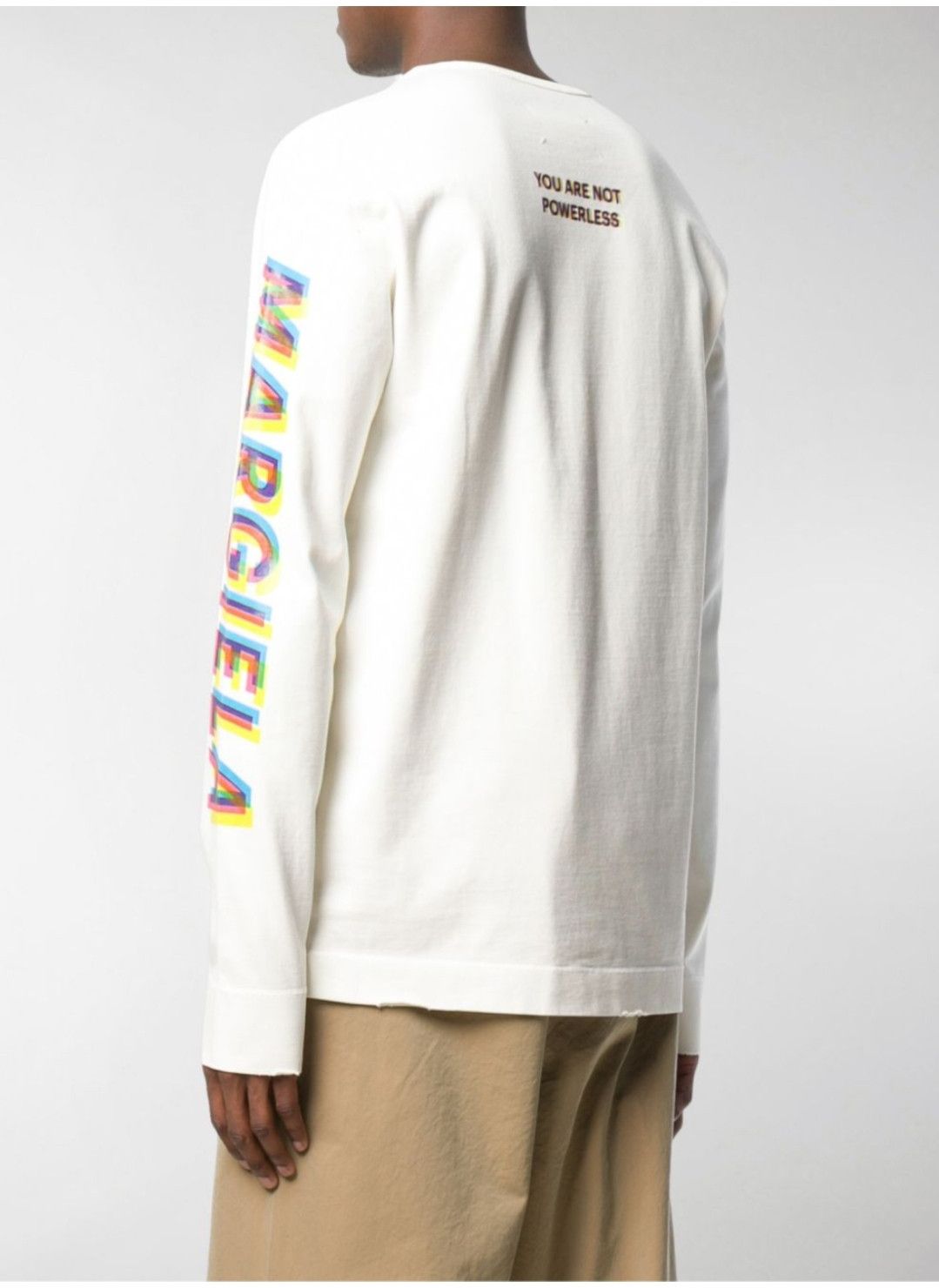 Logo Sleeve 'You are not Powerless' T-Shirt