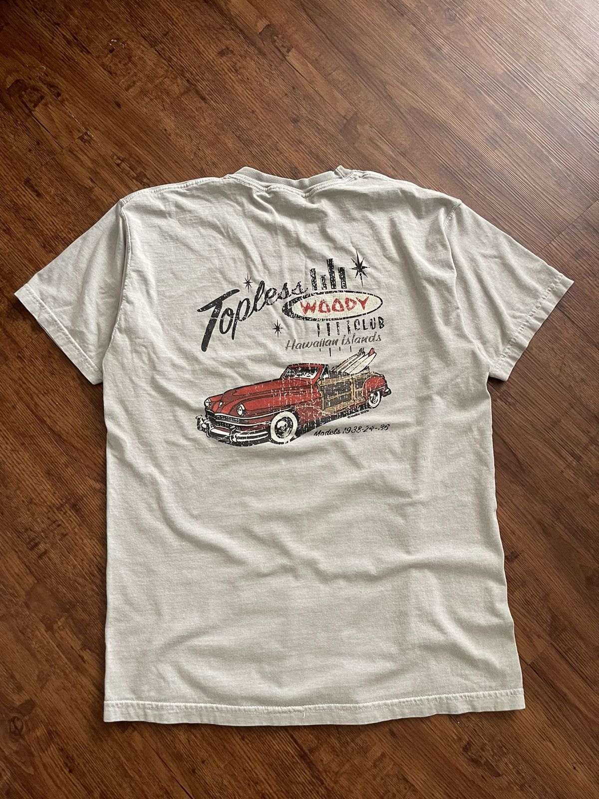 Vintage Topless Woodys vintage faded tee Size US M / EU 48-50 / 2 - 1 Thumbnail