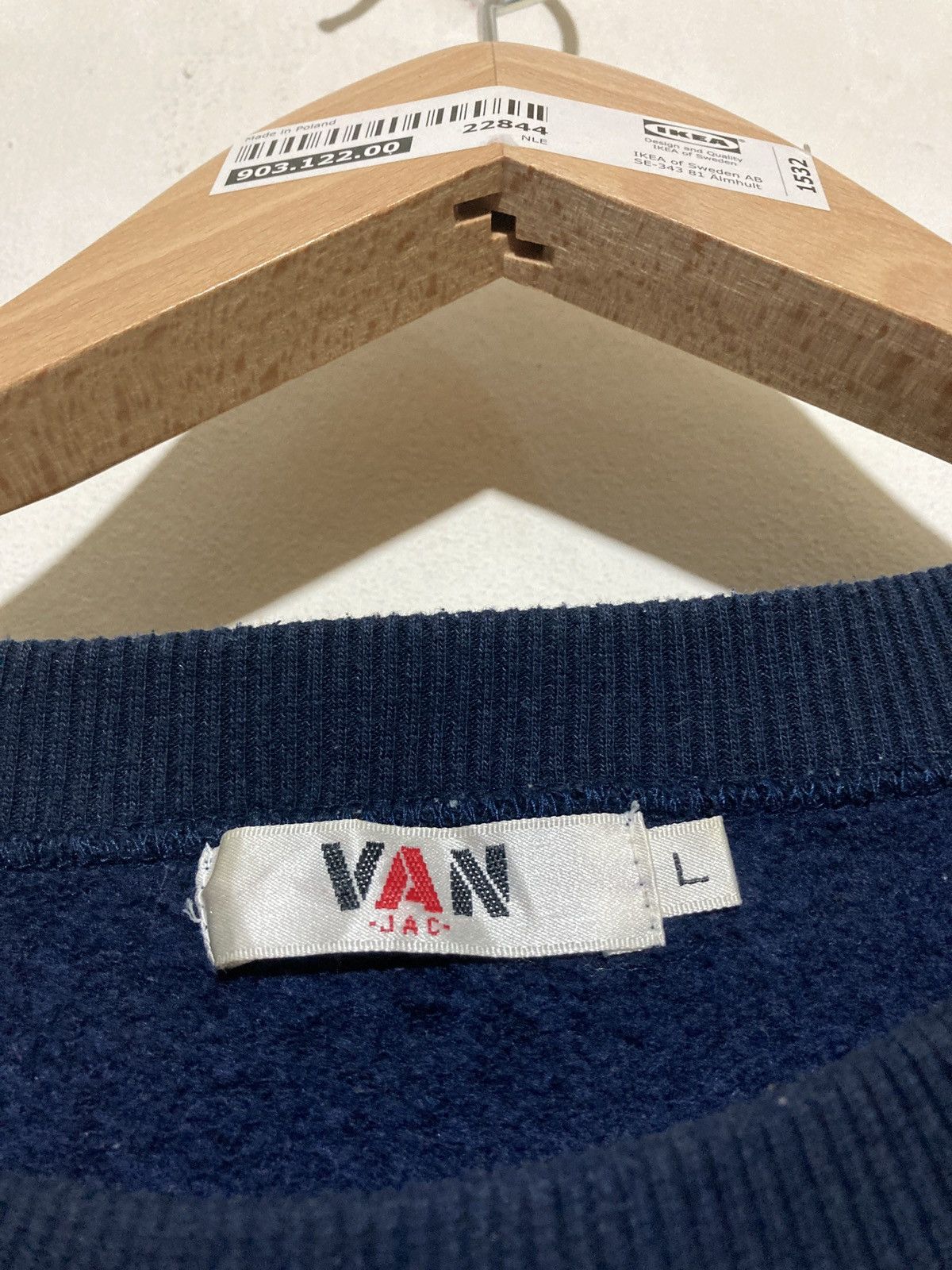 Japanese Brand × Vintage Vintage Van Jac Sweatshirts Size US L / EU 52-54 / 3 - 4 Thumbnail