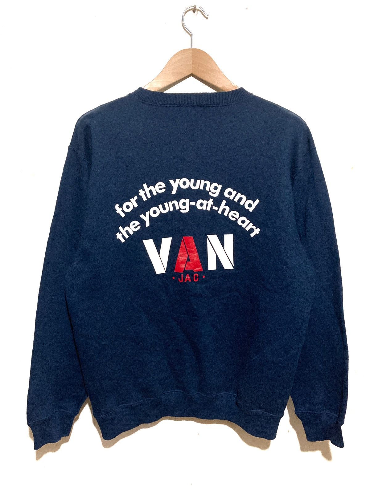 Japanese Brand × Vintage Vintage Van Jac Sweatshirts Size US L / EU 52-54 / 3 - 1 Thumbnail