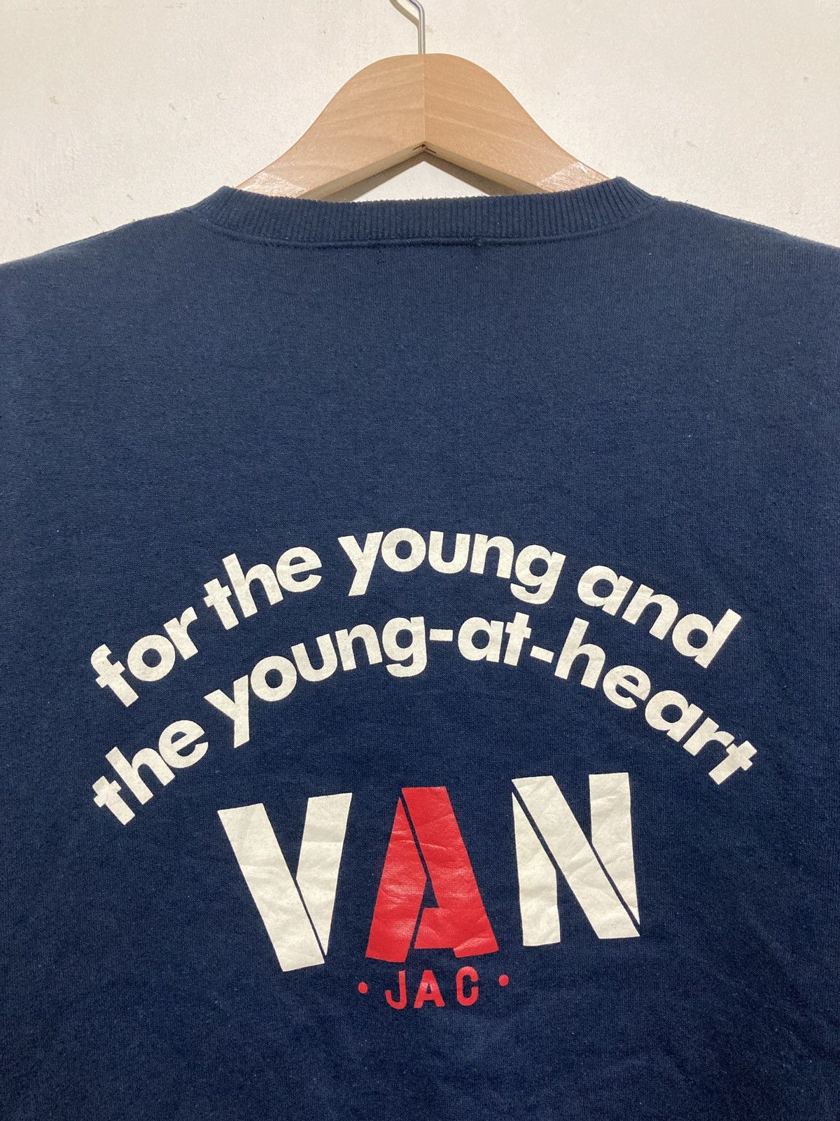 Japanese Brand × Vintage Vintage Van Jac Sweatshirts Size US L / EU 52-54 / 3 - 3 Thumbnail