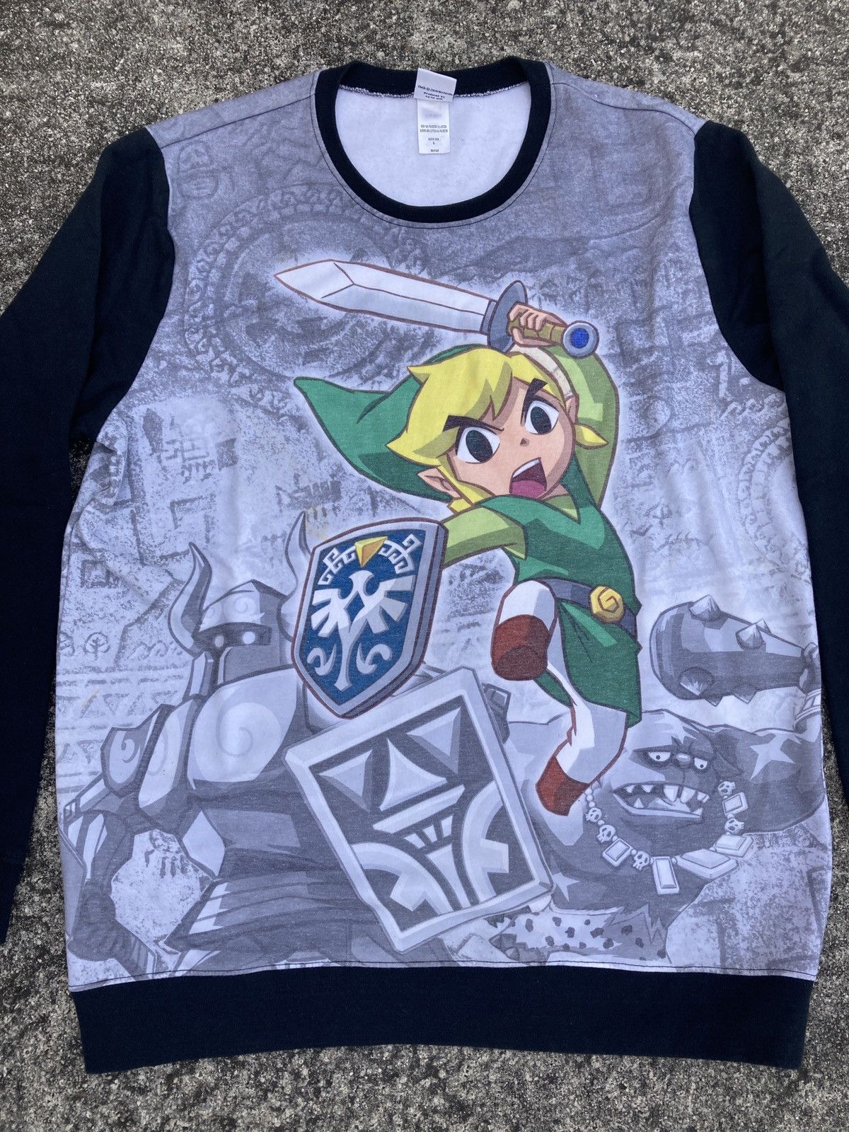 Nintendo × Vintage Nintendo The Legend Of Zelda OVP Sweatshirts Size US XL / EU 56 / 4 - 2 Thumbnail