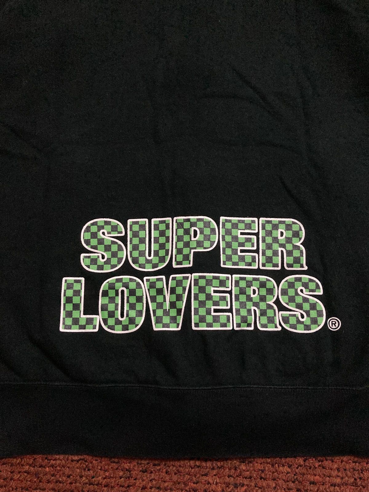 Japanese Brand Super Lovers Short Sleeve Spellout Hoodie Size US M / EU 48-50 / 2 - 6 Thumbnail