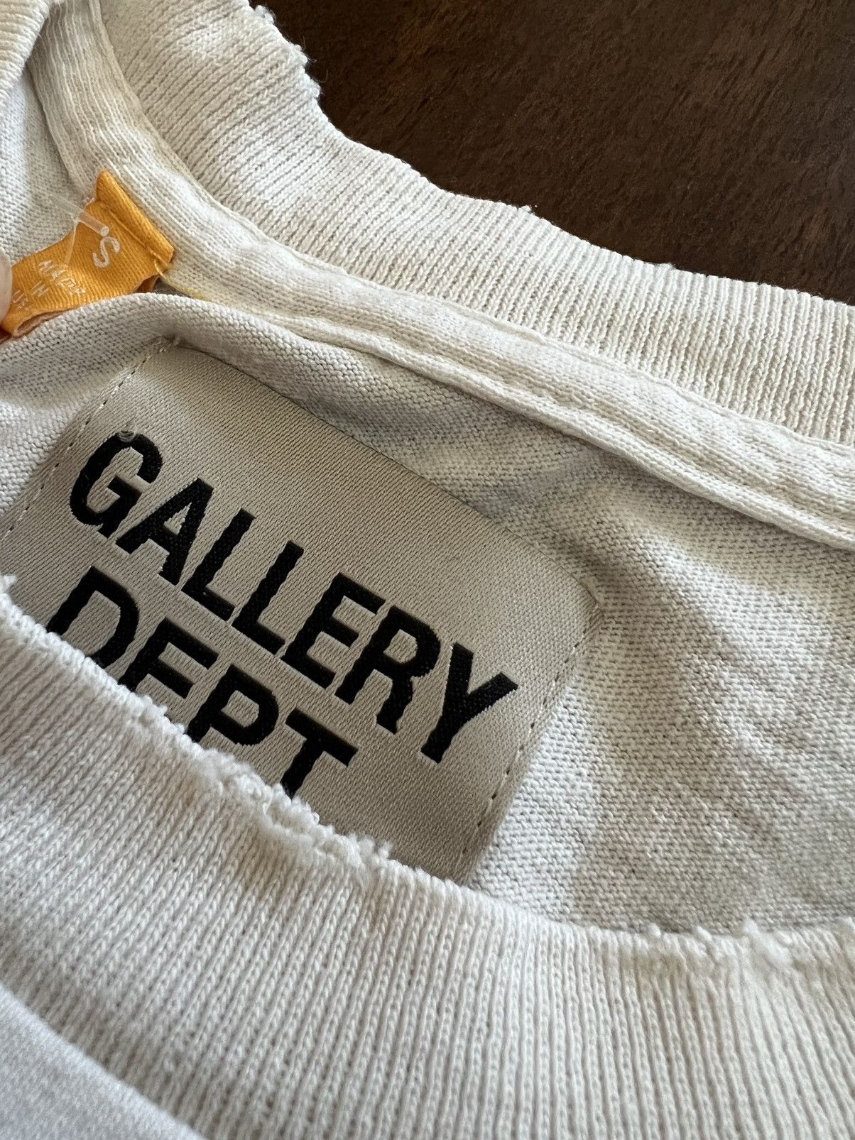Gallery Dept. GALLERY DEPT CLAW ATK TEE WHITE SMALL Size US S / EU 44-46 / 1 - 6 Thumbnail