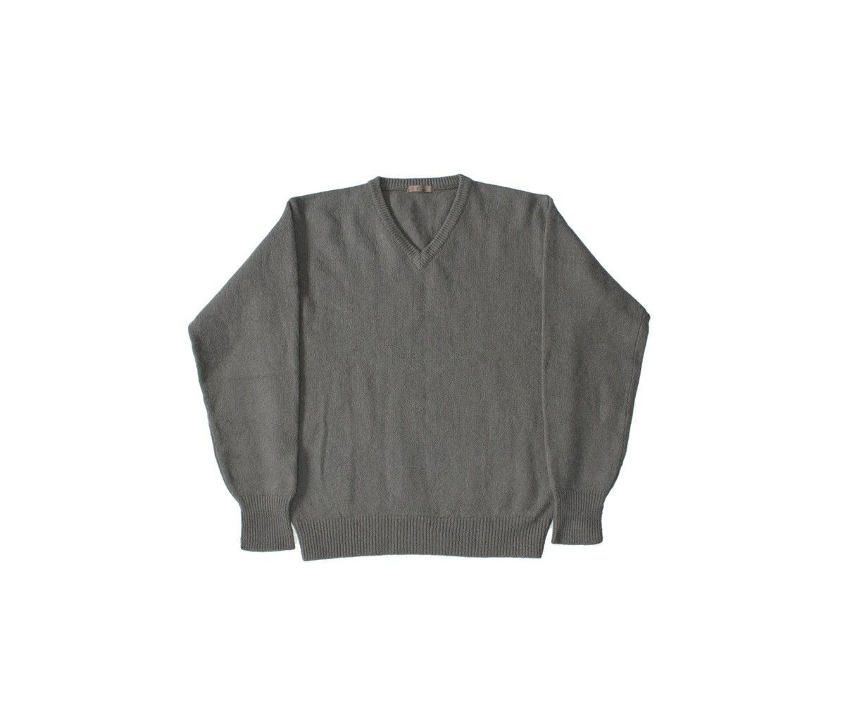 y's for men knit 80‘s Y's for men INTERSIA LOGO ROUND NECK PULL OVER KNIT – THE