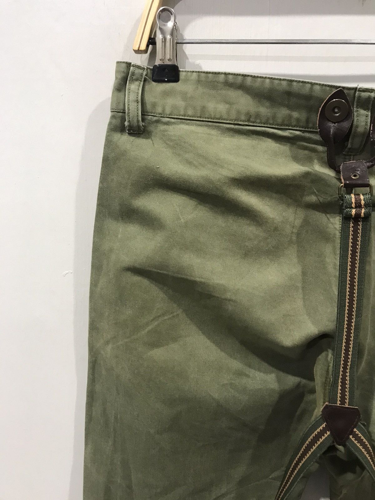 Designer × Japanese Brand Japanese Half Print Street Designer Suspender Military Pant Size US 30 / EU 46 - 11 Thumbnail