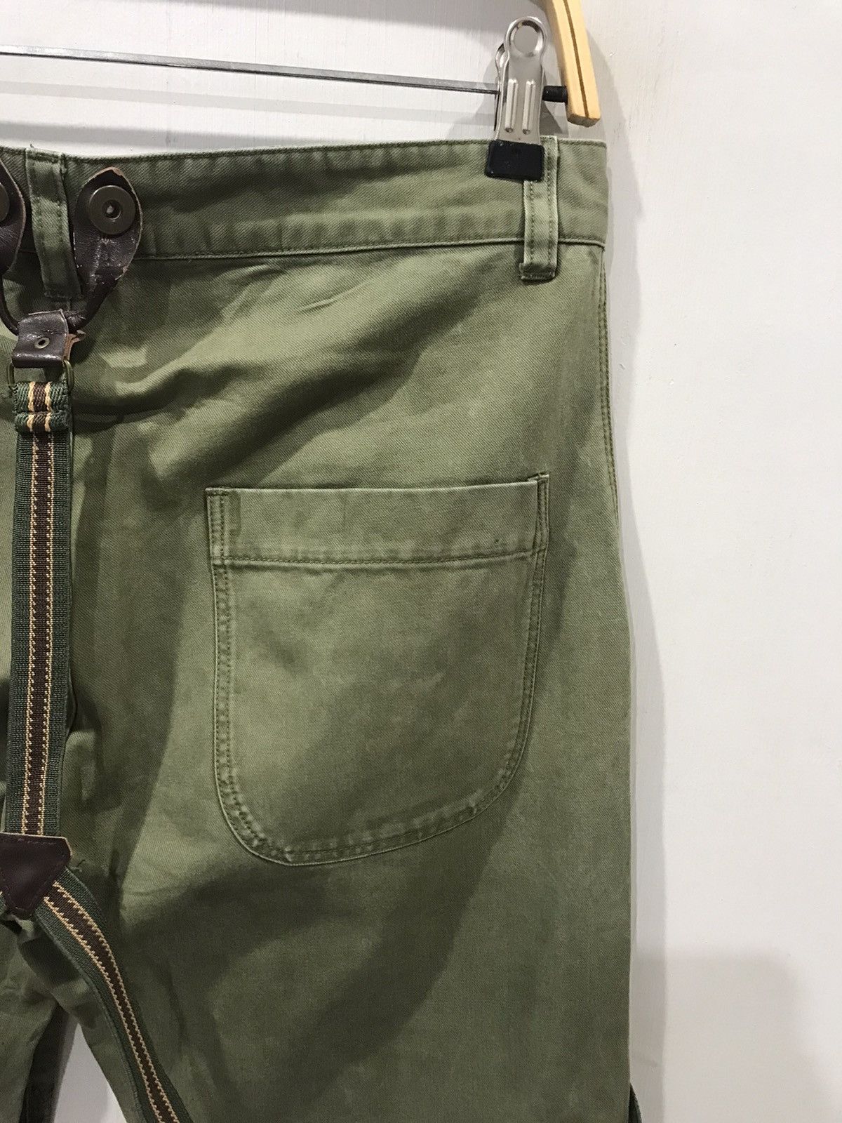 Designer × Japanese Brand Japanese Half Print Street Designer Suspender Military Pant Size US 30 / EU 46 - 10 Thumbnail