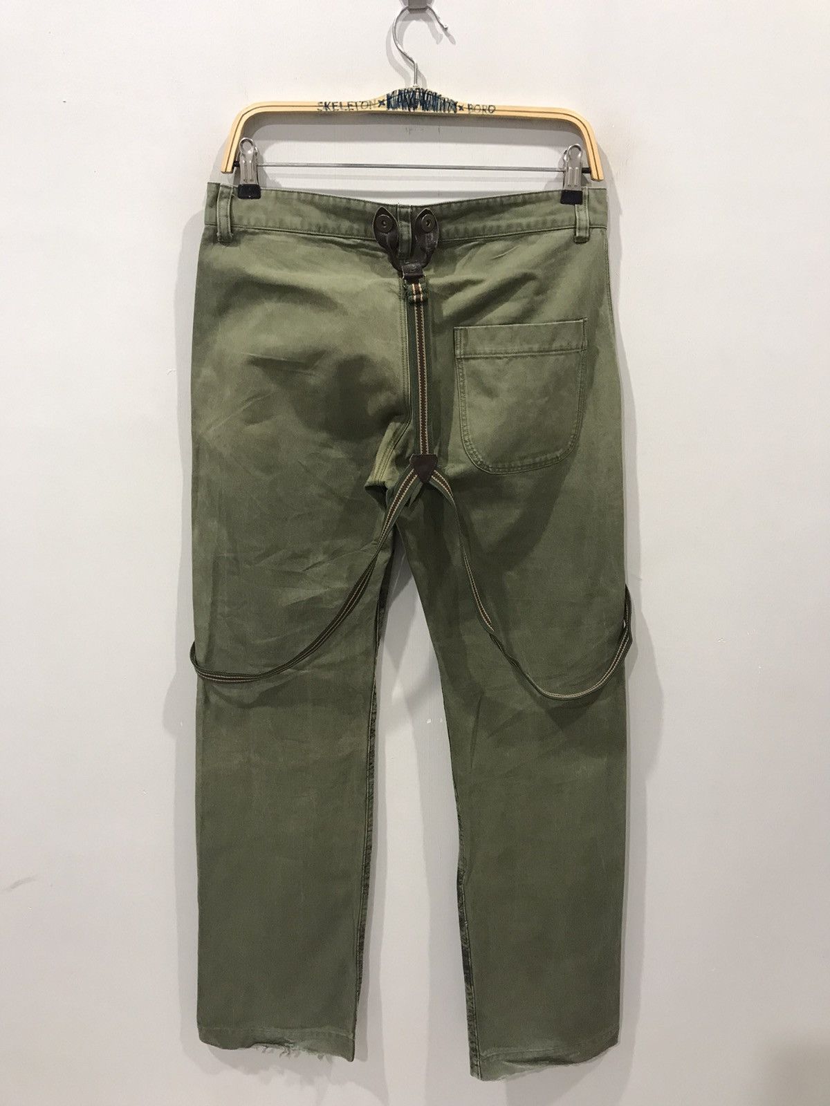 Designer × Japanese Brand Japanese Half Print Street Designer Suspender Military Pant Size US 30 / EU 46 - 9 Thumbnail