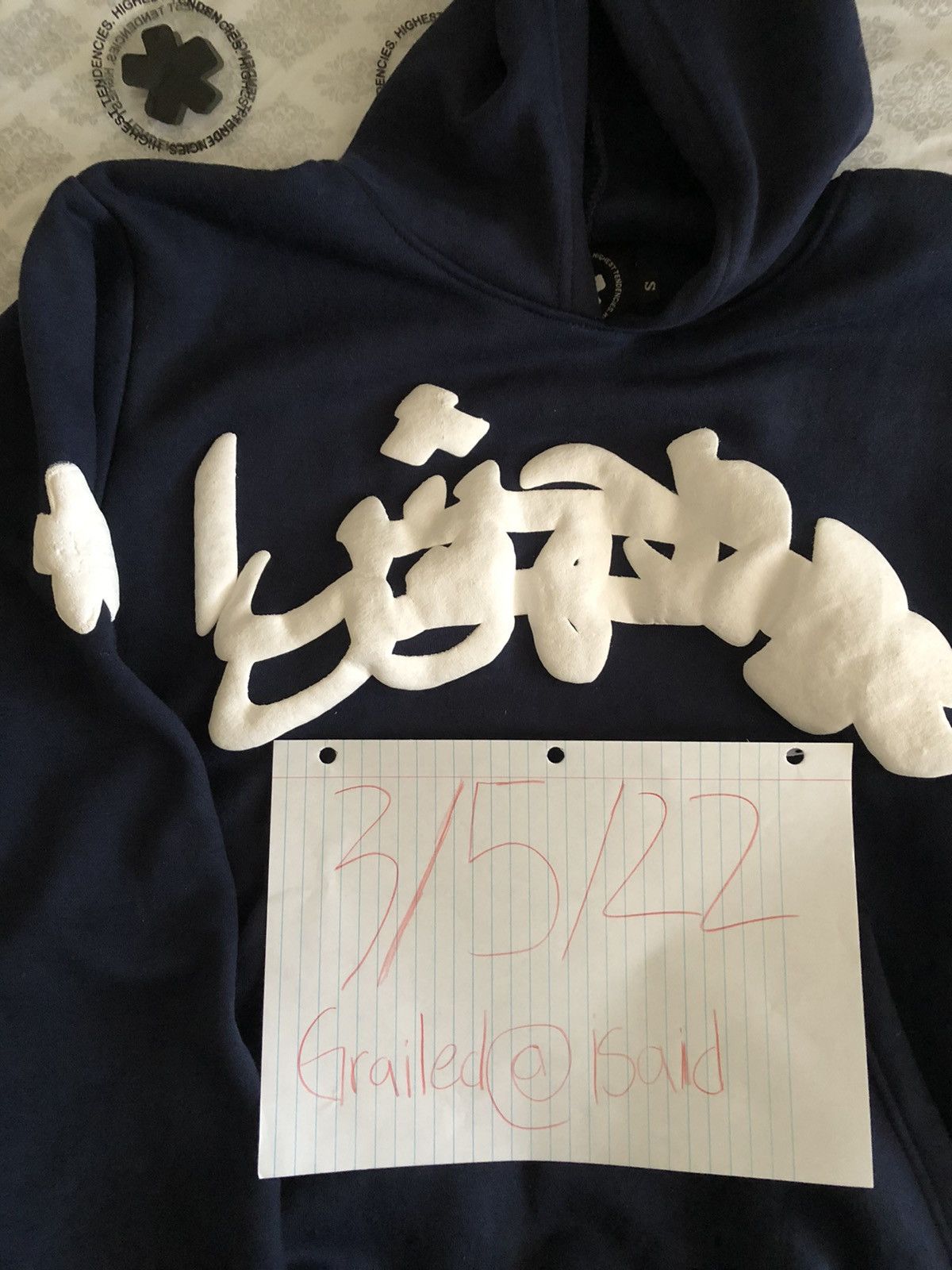 Japanese Brand Highest Tendencies Navy Hoodie New Size US S / EU 44-46 / 1 - 2 Thumbnail