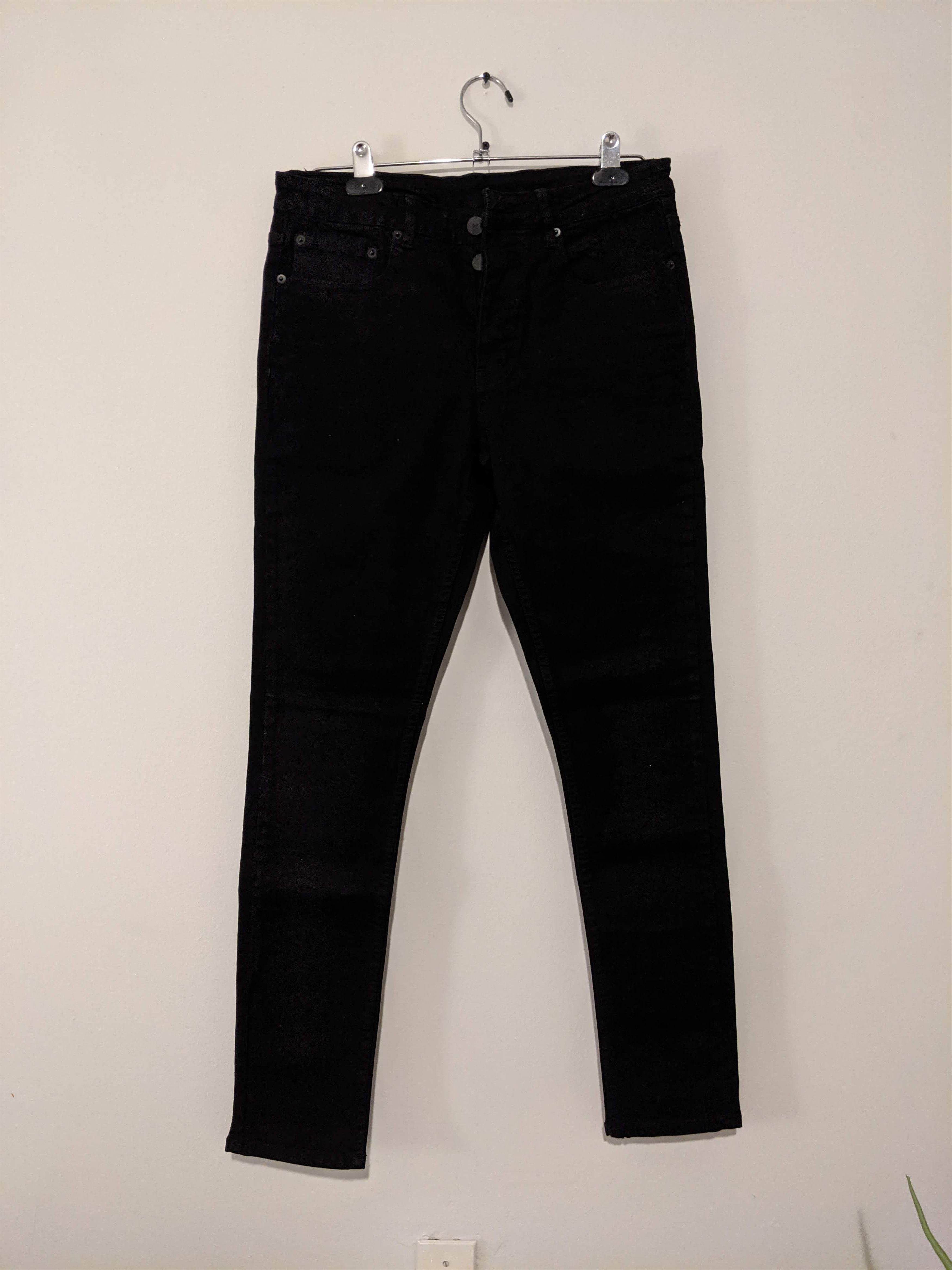 Oak NYC Black Mid Skinny Jeans | Grailed