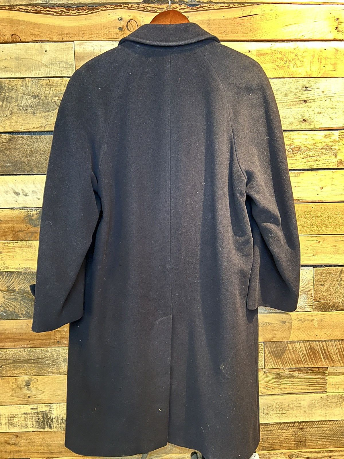 Vintage Vintage Club San Giorgio wool cashmere long coat
