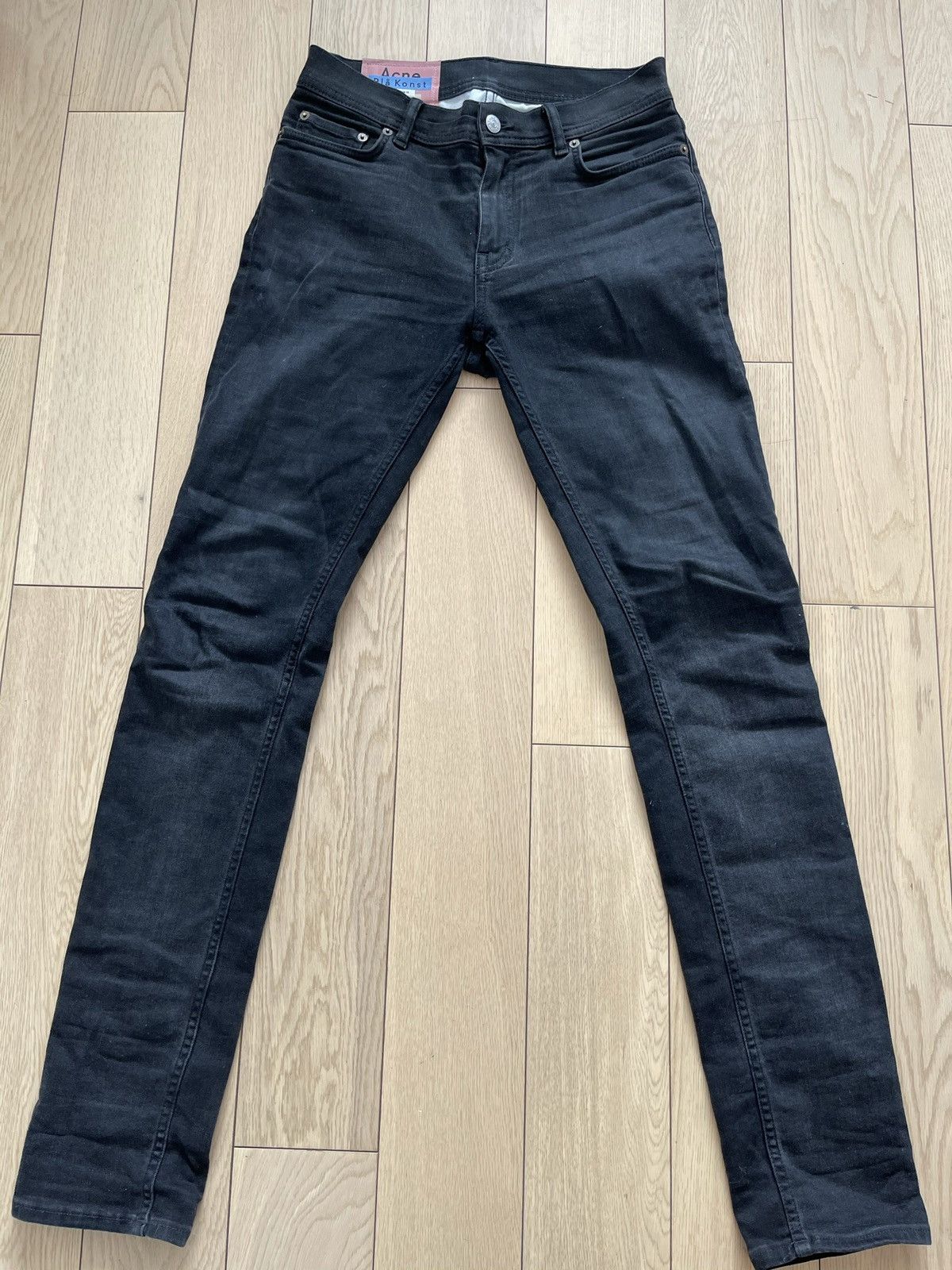 Blå Konst Acne North Black Acne Studios Bla Konst Jeans Climb