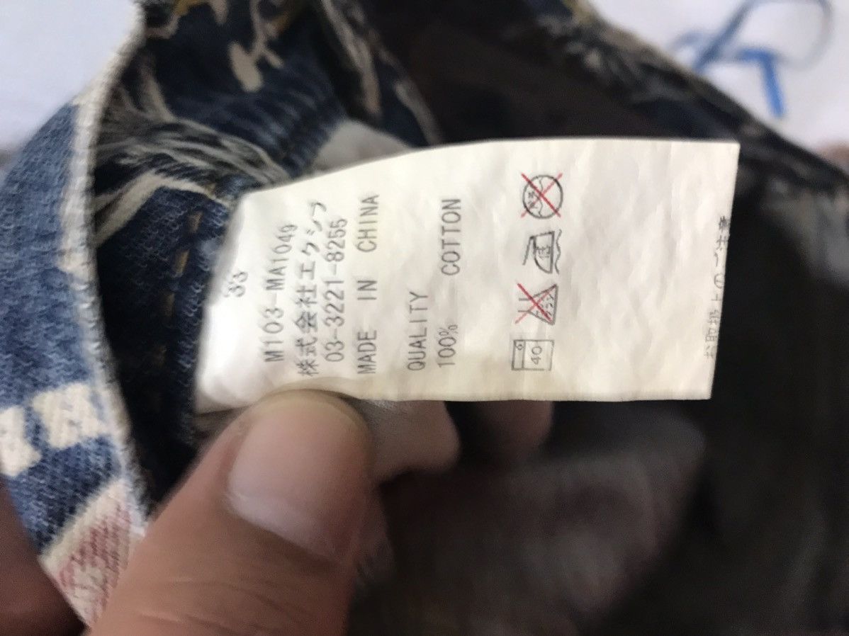 Japanese Brand CO&LU Hysteric Style Full Print Denim Size US 33 - 17 Thumbnail