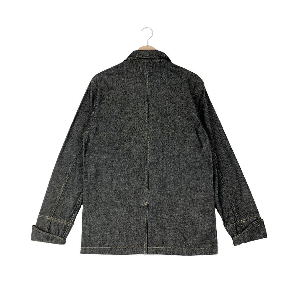 Morgan Homme Morgan Homme Button Denim Jacket Made In Japan Size US L / EU 52-54 / 3 - 2 Thumbnail
