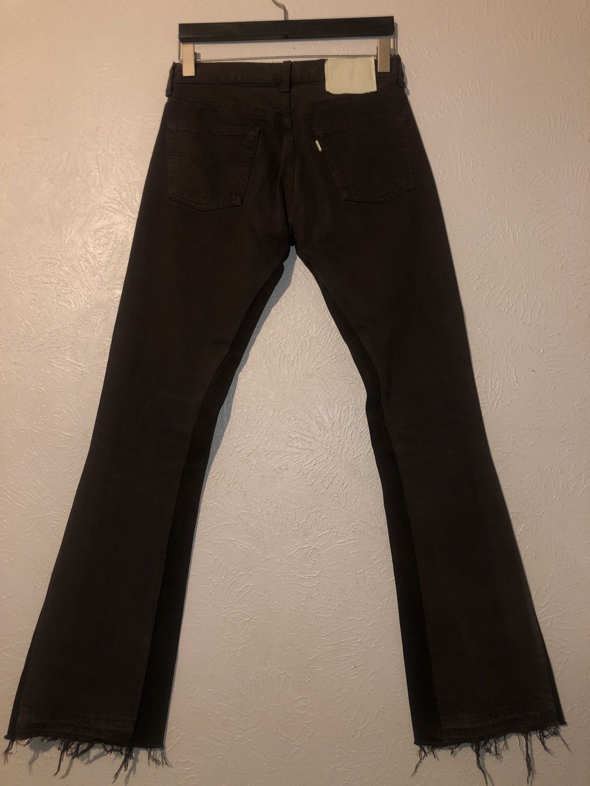 Levi’s 501 Brown Flared Denim Jeans