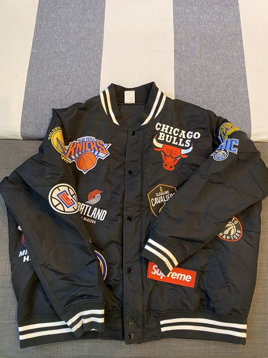 Supreme nba logo sales jacket