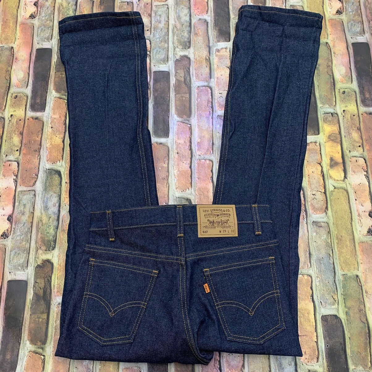 Levi's 517 Orange Tab jeans made in the USA Size US 29 - 2 Thumbnail