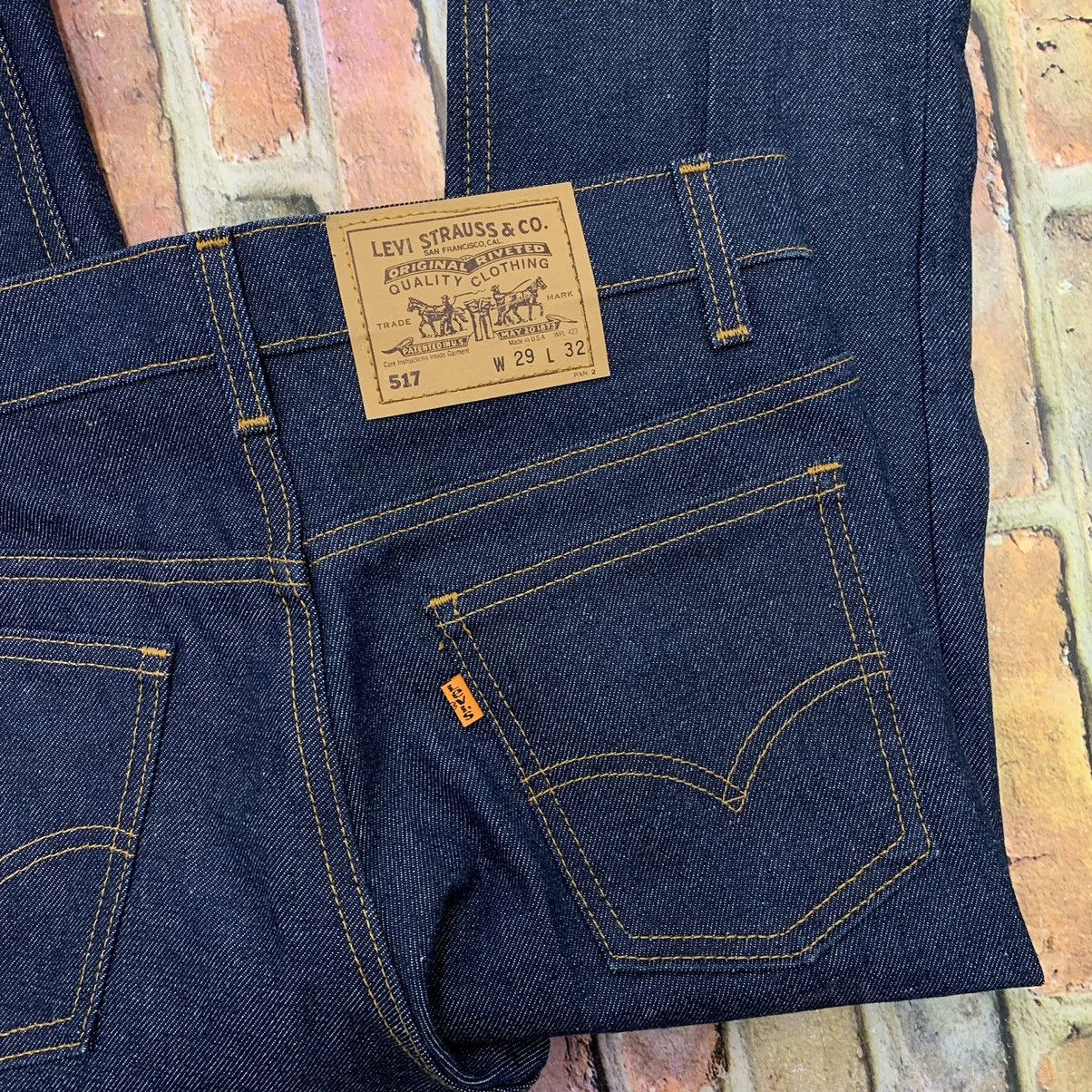 Levi's 517 Orange Tab jeans made in the USA Size US 29 - 3 Thumbnail