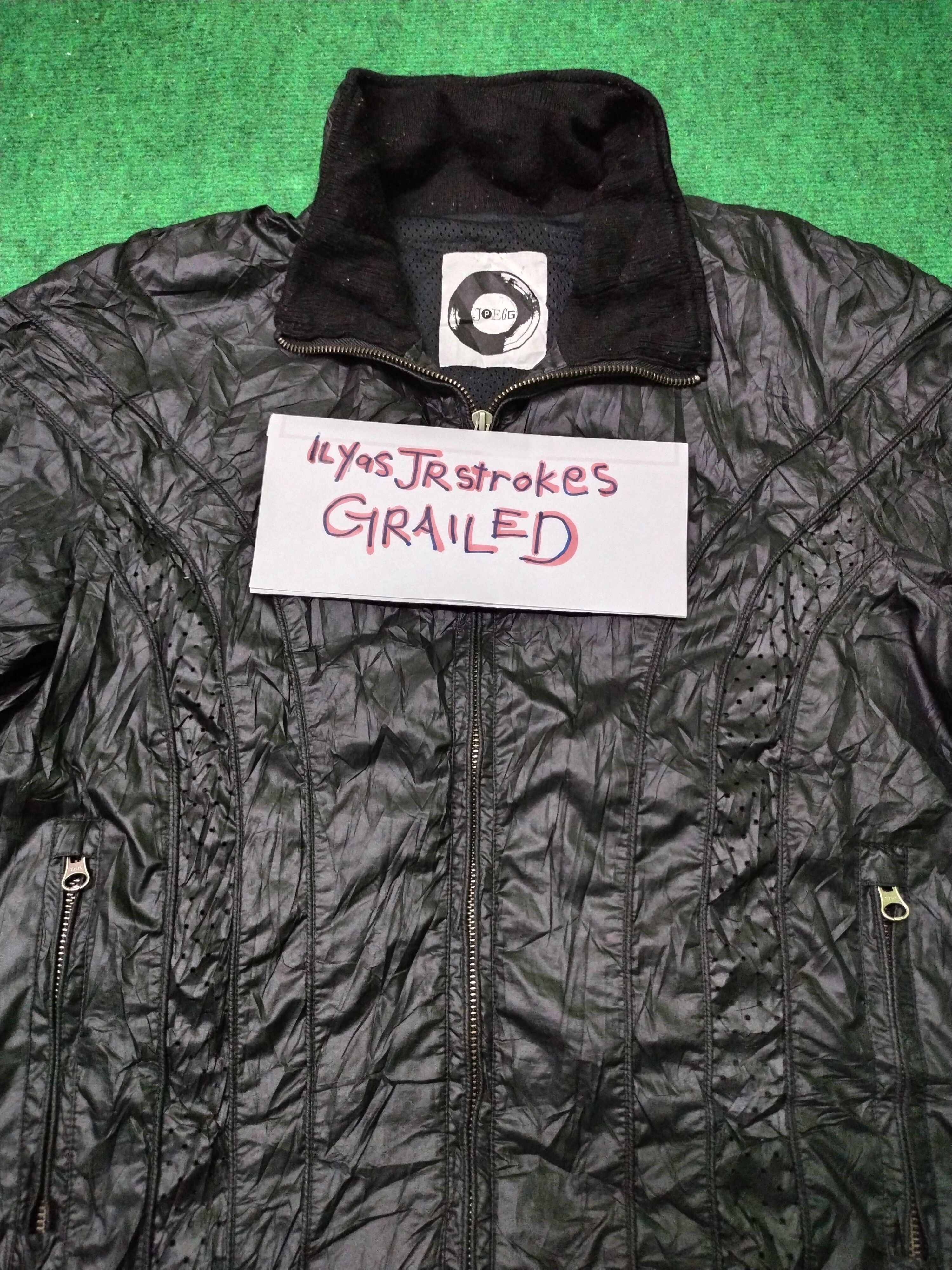 Japanese Brand Vintage JPEGG Nylon Zipper Jacket Size US M / EU 48-50 / 2 - 16 Thumbnail