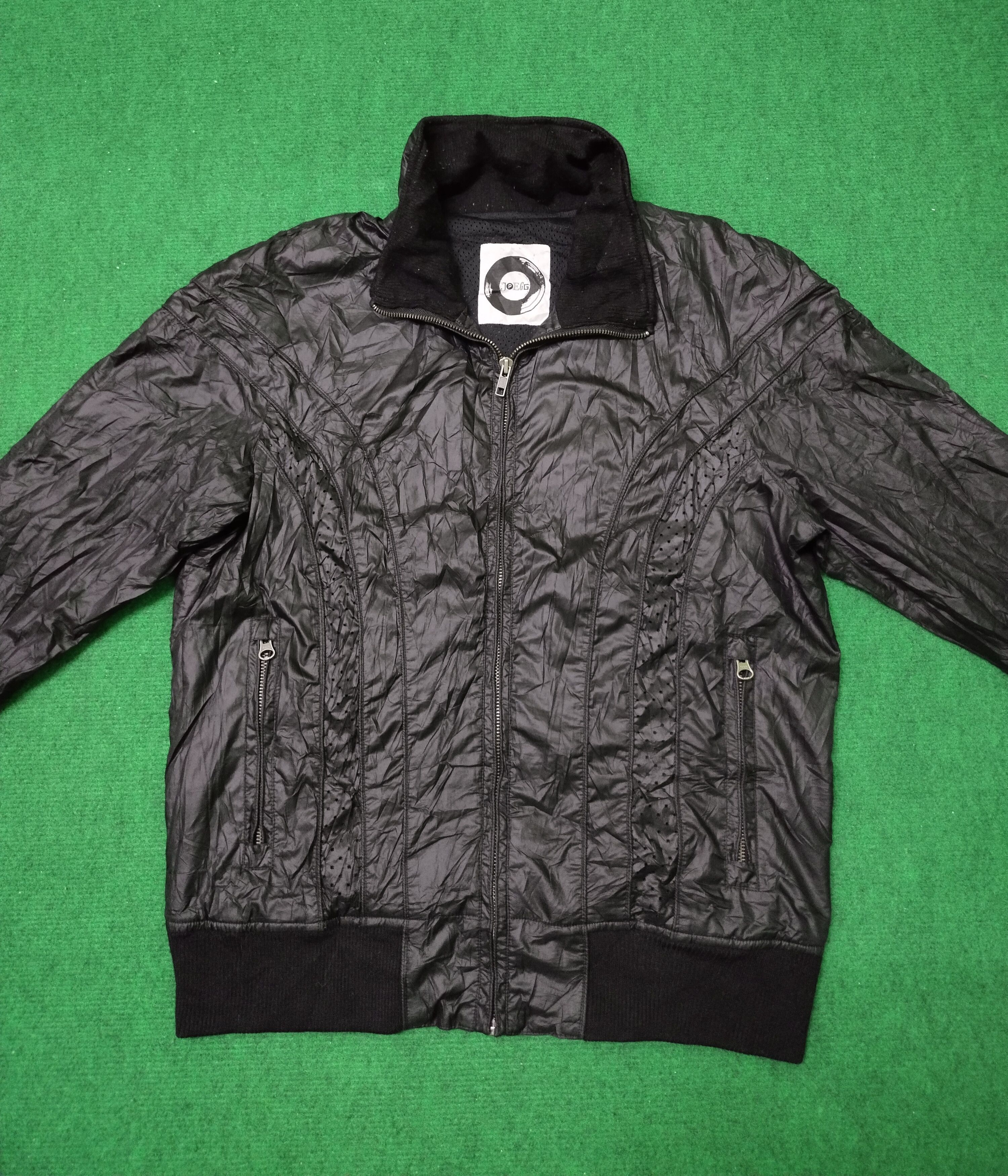 Vintage JPEGG Nylon Zipper Jacket