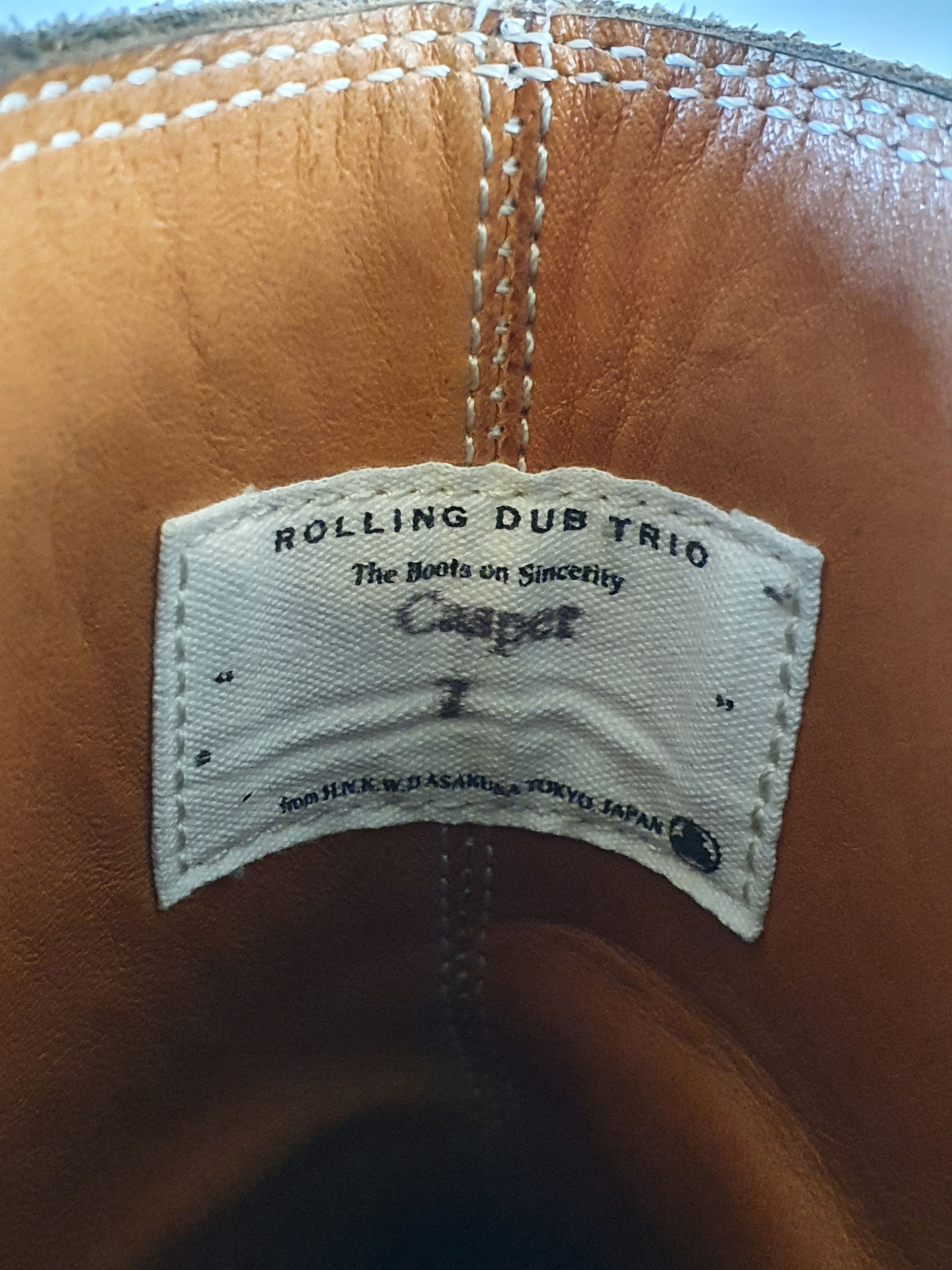 Rolling Dub Trio Rolling Dub Trio Casper side zip boots - fit like US8 ...