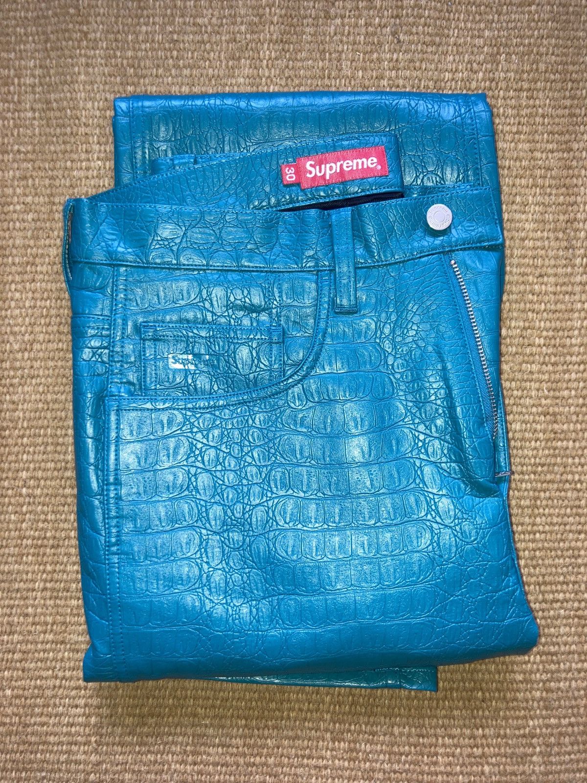 Faux Croc Painter Pant - spring summer 2022 - Supreme