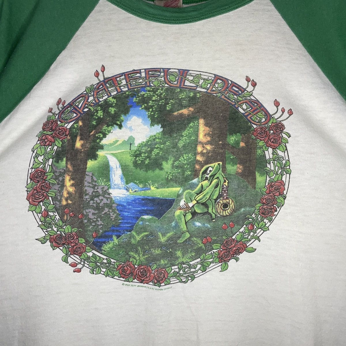 Band Tees × Grateful Dead × Vintage Vintage GRATEFUL DEAD SUMMER TOUR 1983 Jersey shirt Size US M / EU 48-50 / 2 - 2 Thumbnail