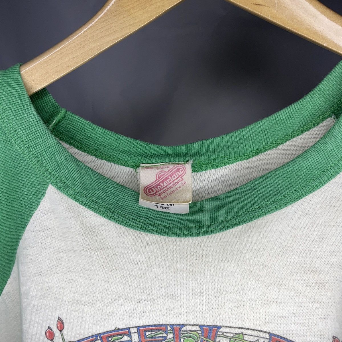 Band Tees × Grateful Dead × Vintage Vintage GRATEFUL DEAD SUMMER TOUR 1983 Jersey shirt Size US M / EU 48-50 / 2 - 3 Thumbnail
