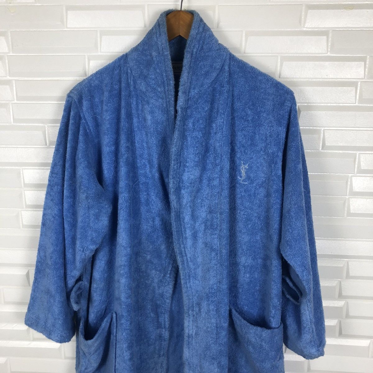Vintage × Yves Saint Laurent YVES SAINT LAUREN BATHROBE JACKET Size US S / EU 44-46 / 1 - 2 Thumbnail
