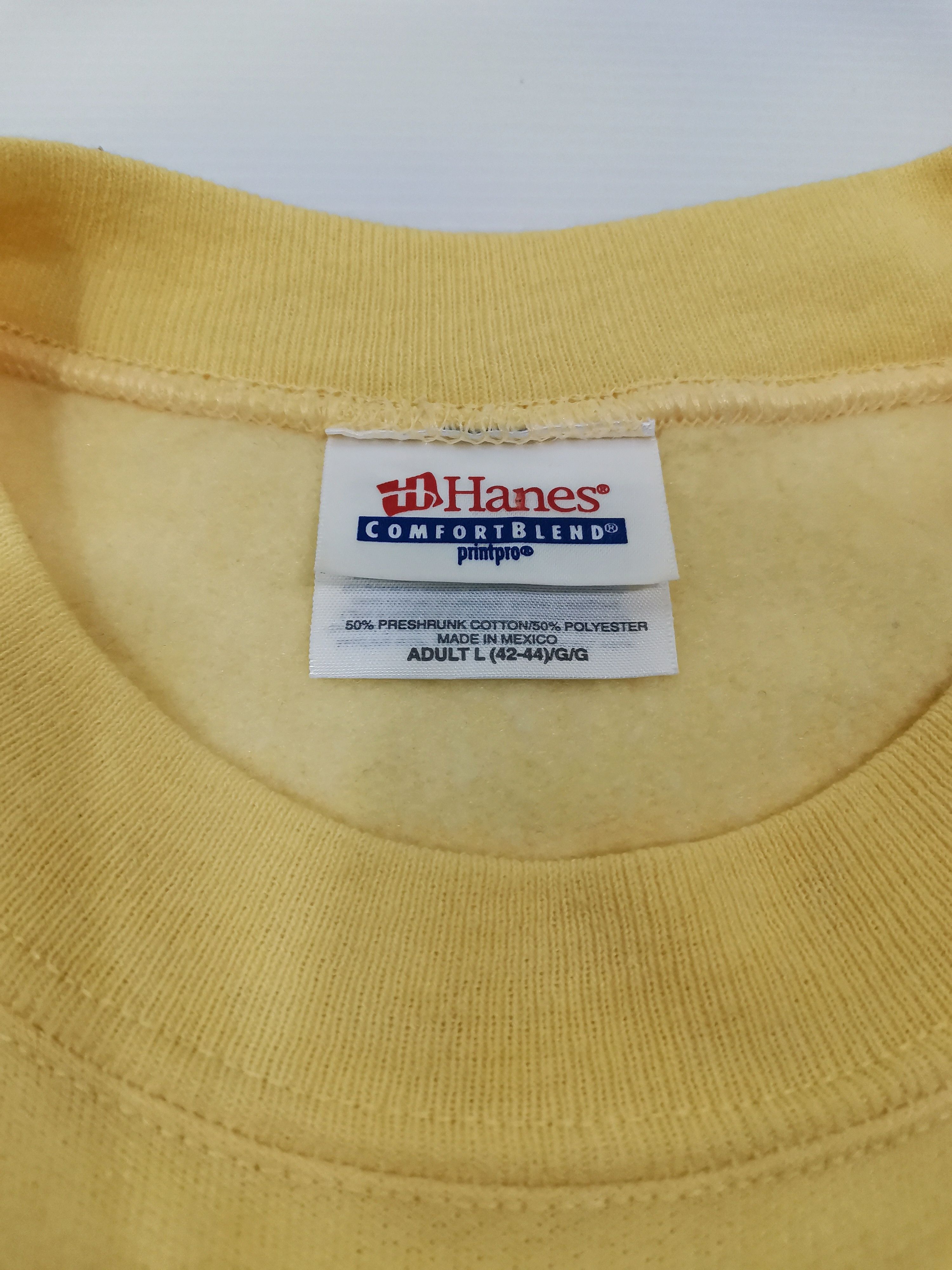 Hanes Education Is Great Hanes Vintage Sweatshirt Sweater Jumper Size US L / EU 52-54 / 3 - 5 Thumbnail