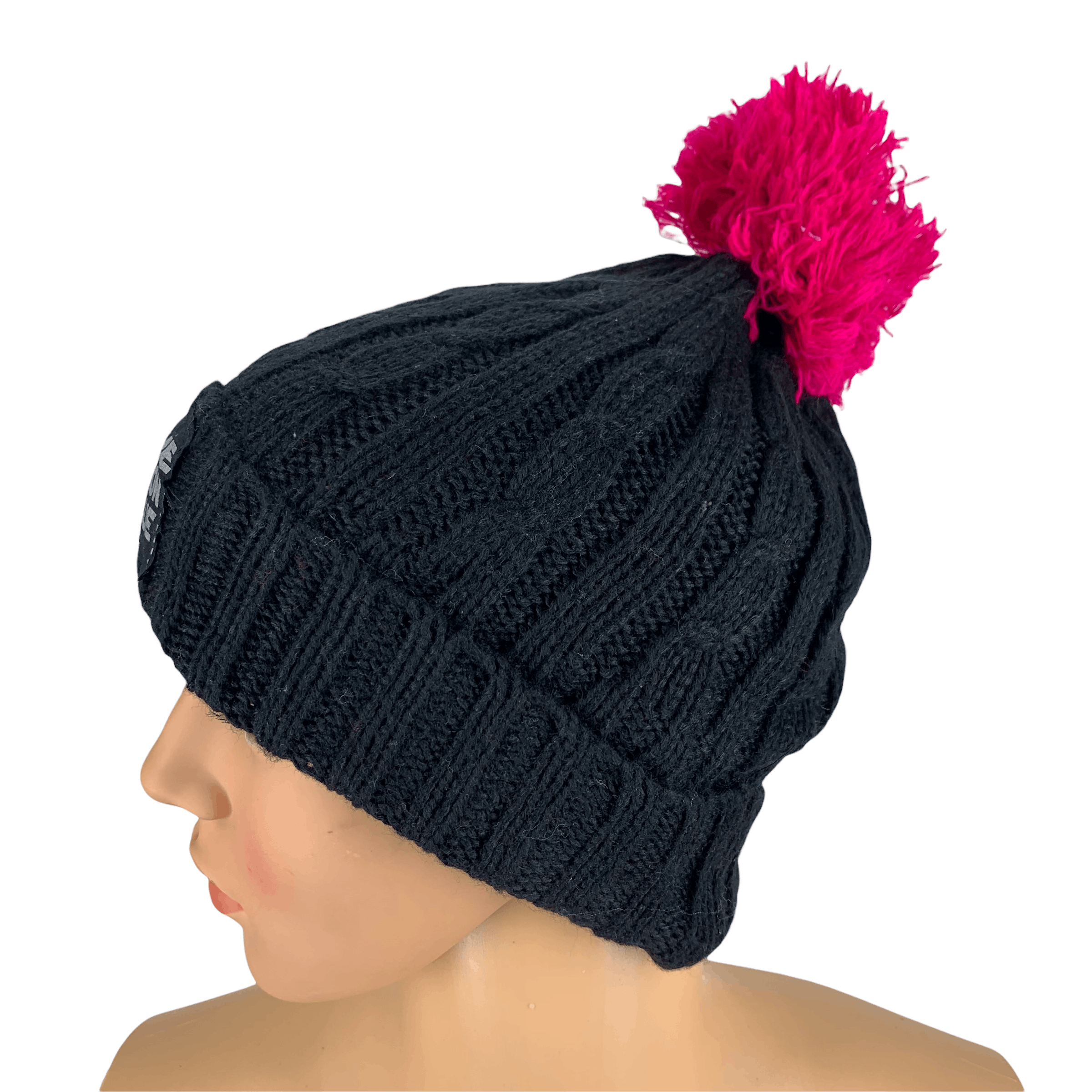 Vintage Blue Moon Blue Beanie / Snow Hat #87-D Size ONE SIZE - 2 Thumbnail