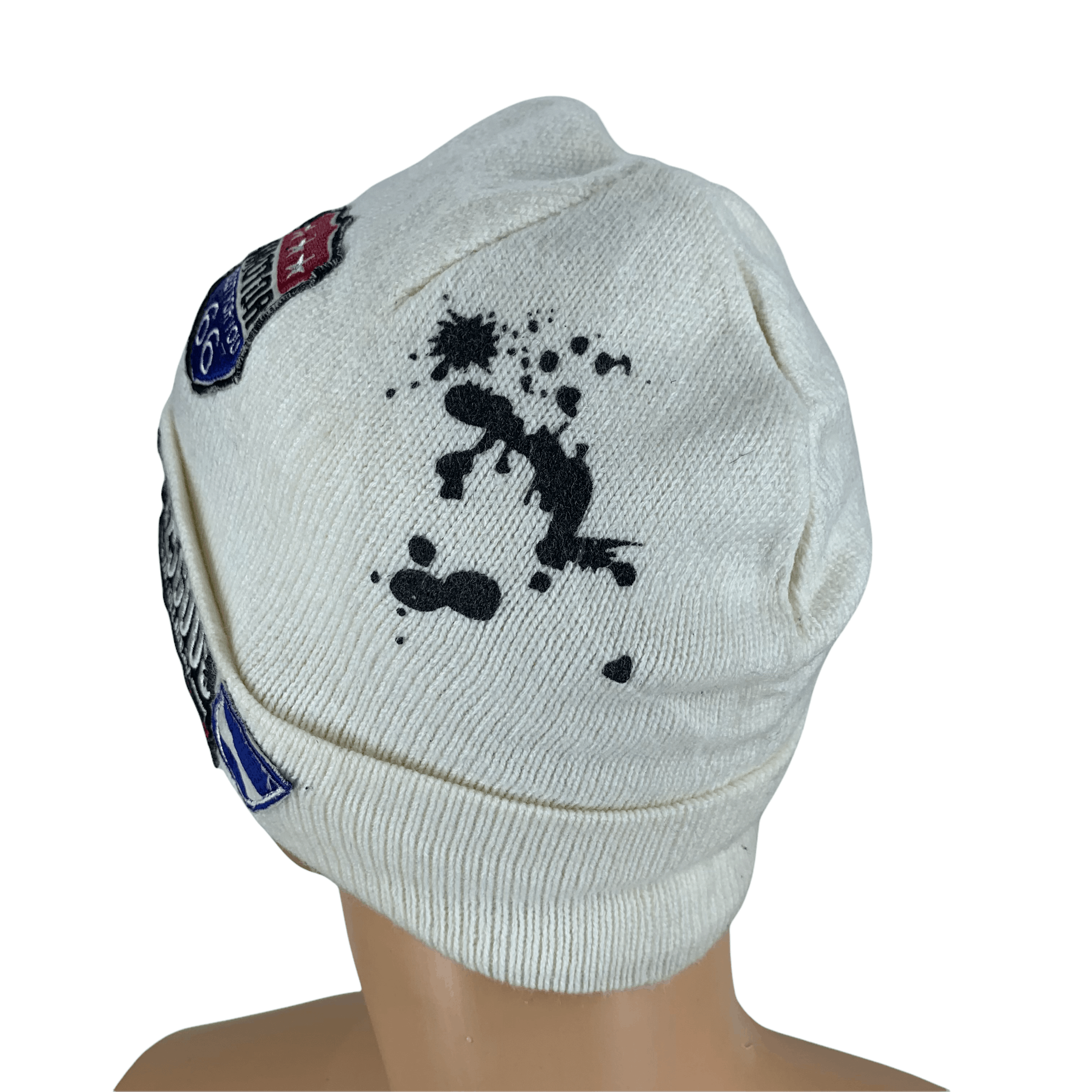Vintage Motor 66 Free Style To The Liberty Beanie / Snow Hat #91-D Size ONE SIZE - 4 Thumbnail