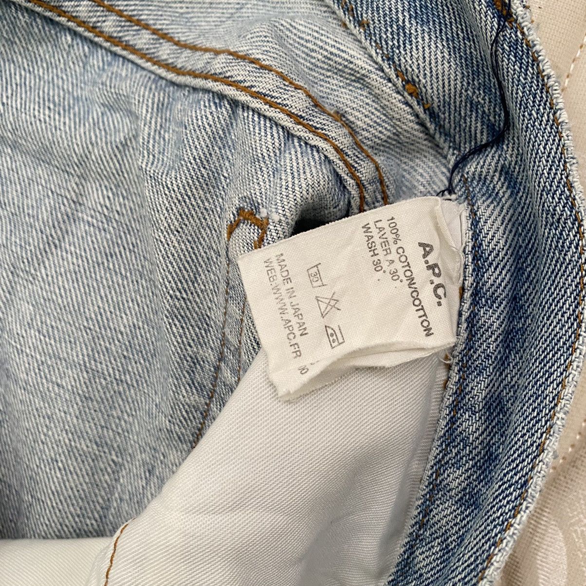 A.P.C. A.P.C Selvedge Denim Jeans Size US 29 - 3 Thumbnail