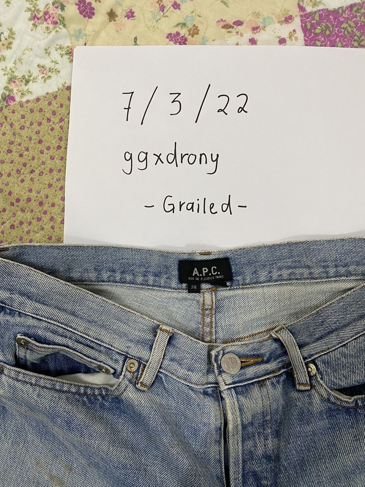 A.P.C. A.P.C Selvedge Denim Jeans Size US 29 - 8 Thumbnail